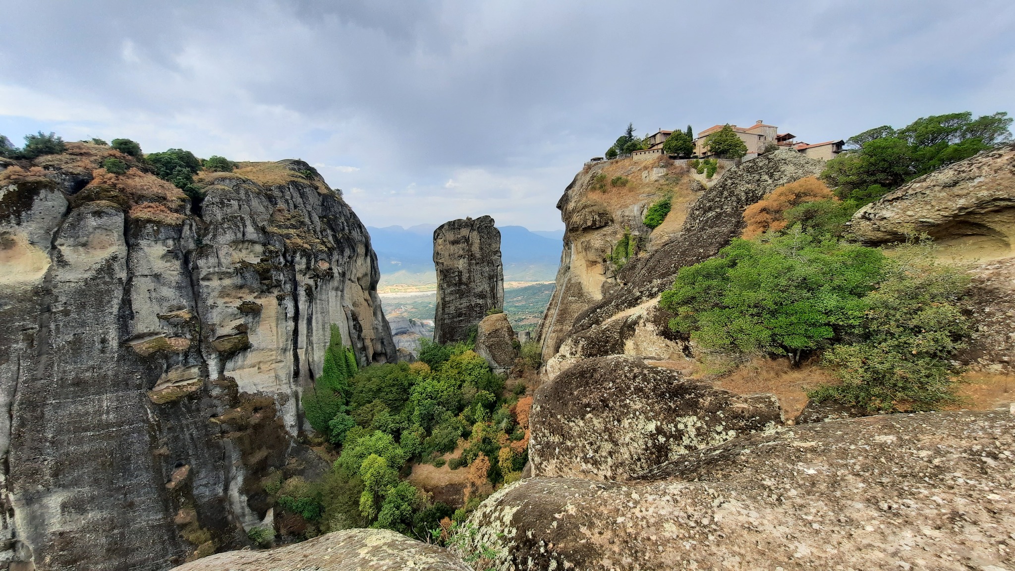 Monasteries on the rocks - My, Greece, The mountains, Meteora Monastery, Mobile photography, Tourism