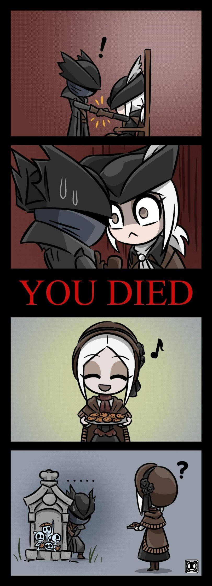 Welcome home, good hunter - Bloodborne, Bloodborne The Old Hunters, Lady maria, Comics, Longpost, Plain Doll