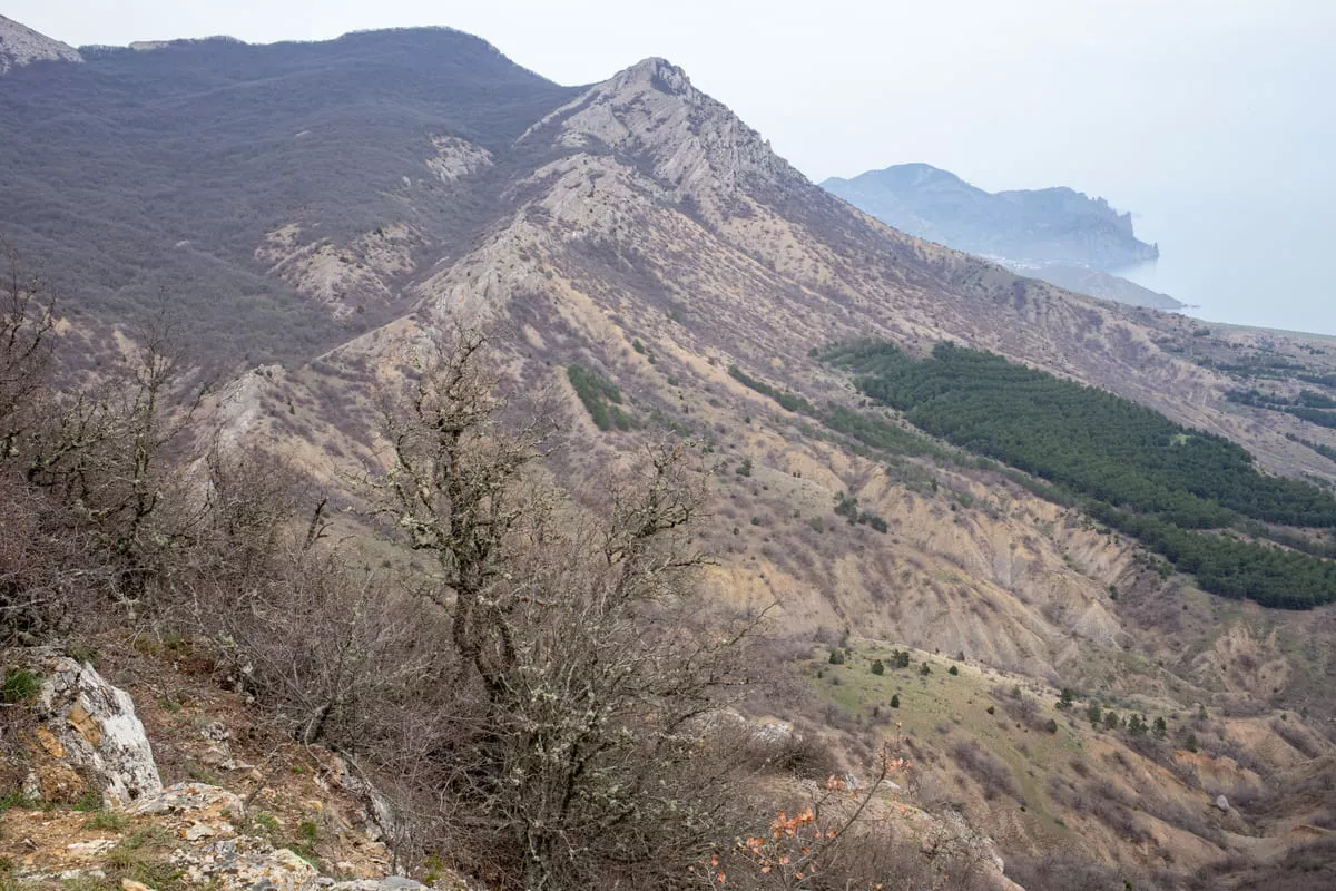 REPORT: March through the eastern Crimea on April 15-19, 2022 along the route Feodosia - NovyI Svet - My, Hike, Travel across Russia, Travels, The mountains, Crimea, Tent, Туристы, Tourism, Mountain tourism, Vacation, Black Sea, Longpost, The photo, Video, Youtube