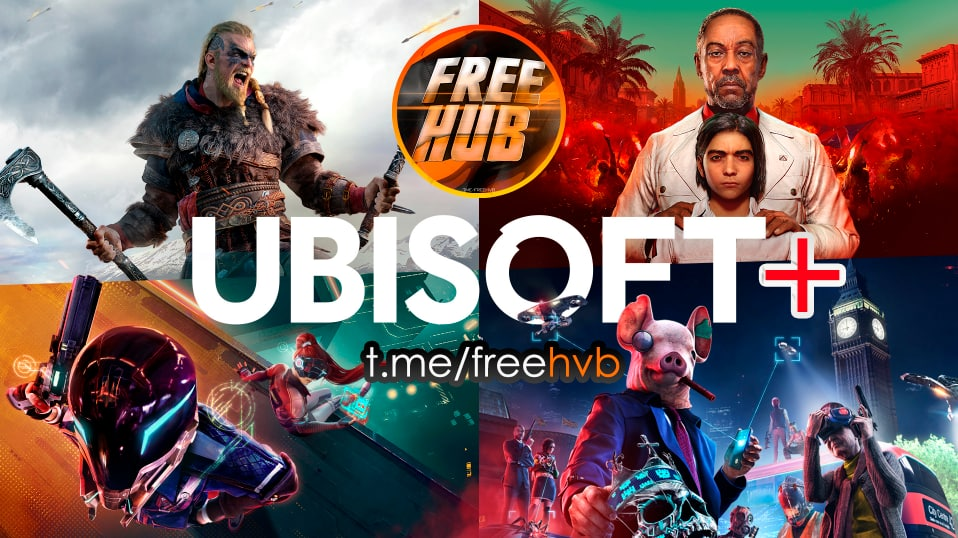 Free Ubisoft+ for 7 days (new way) - Freebie, Is free, Ubisoft, Games, Computer games, Services, Subscription, The ways, Life hack, Longpost