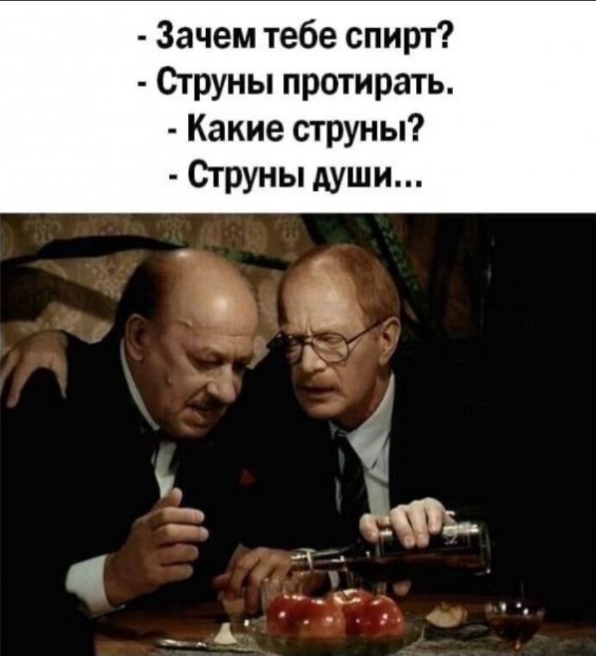 О душе - Юмор, Картинка с текстом, Жизненно, Со смыслом, Евгений Евстигнеев, Спирт, Струны души, Струны