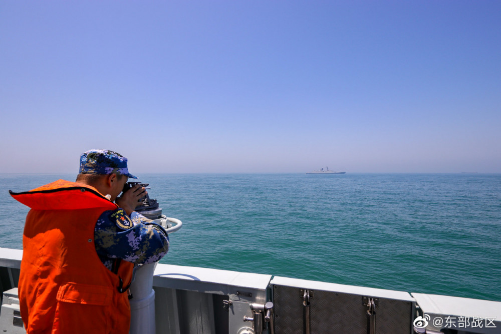 Exercises of ships of the East China Sea Fleet - Pla, China, The photo, Longpost