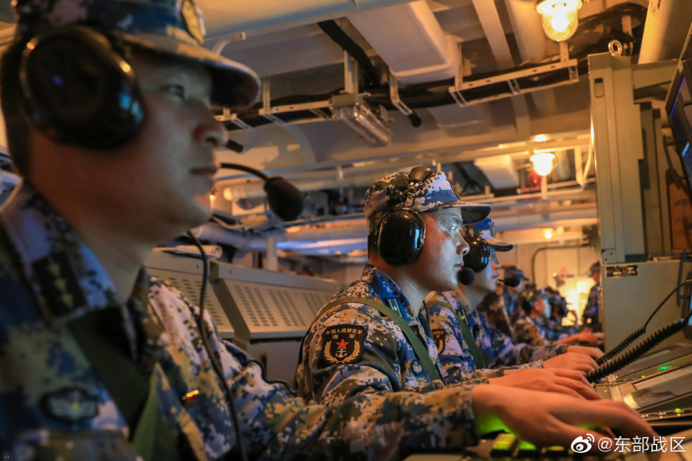 Exercises of ships of the East China Sea Fleet - Pla, China, The photo, Longpost