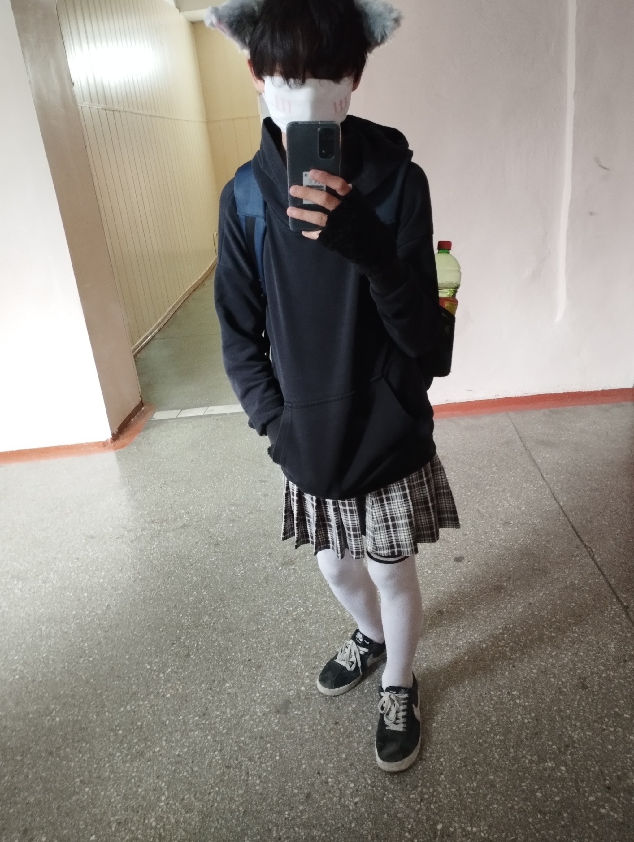 From school - My, Its a trap!, Trap IRL, Trap my, Muscmuscmusc, Femboy, Longpost