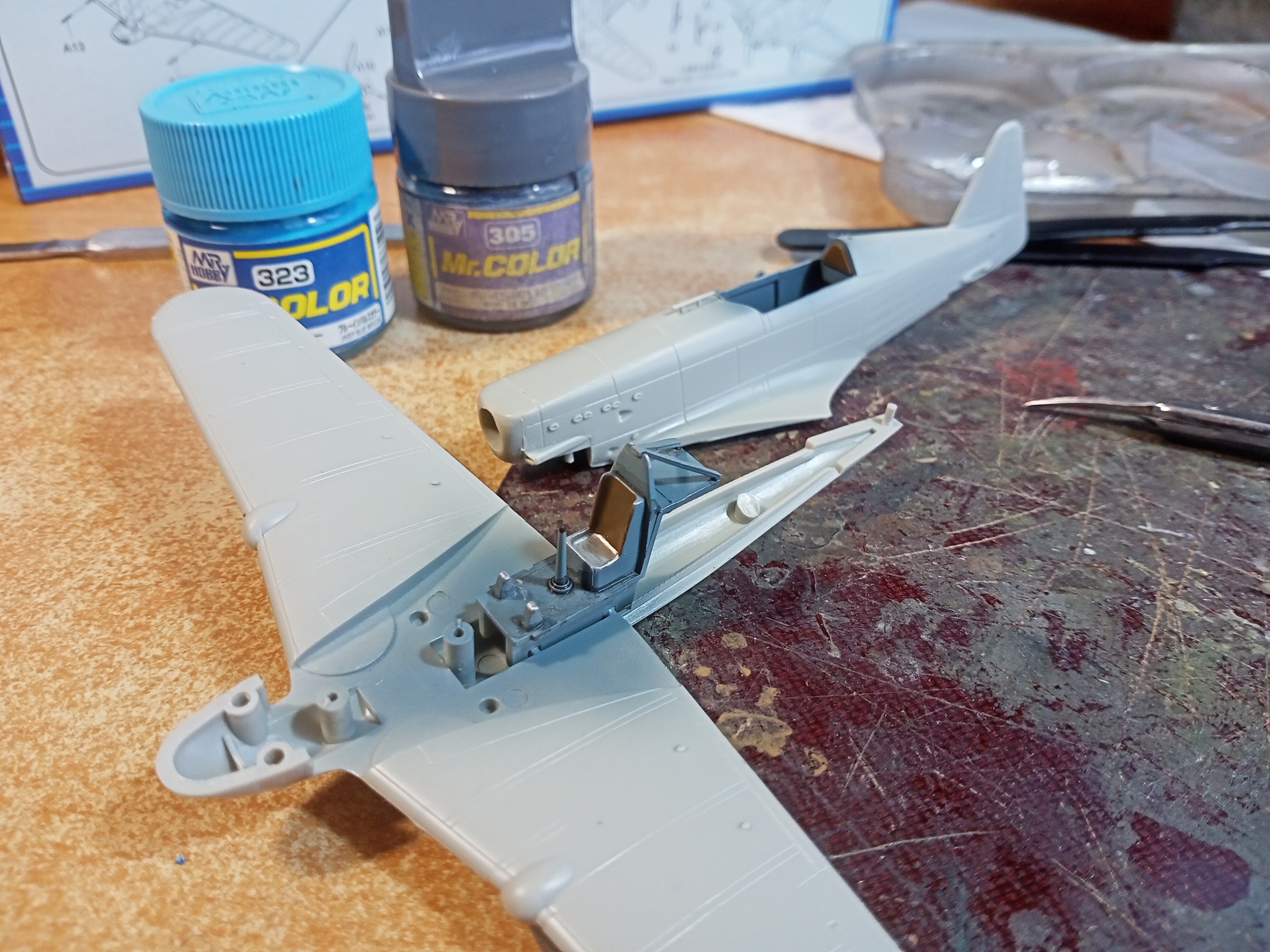 Morane-Saulnier M.S.406C-1 (1/72 Hobby Boss). Build Notes - My, Stand modeling, Modeling, Scale model, Hobby, Miniature, Painting miniatures, With your own hands, Needlework with process, Needlework, Aviation, The Second World War, Airplane, Prefabricated model, Assembly, Airbrushing, Overview, Fighter, Finland, France, Longpost