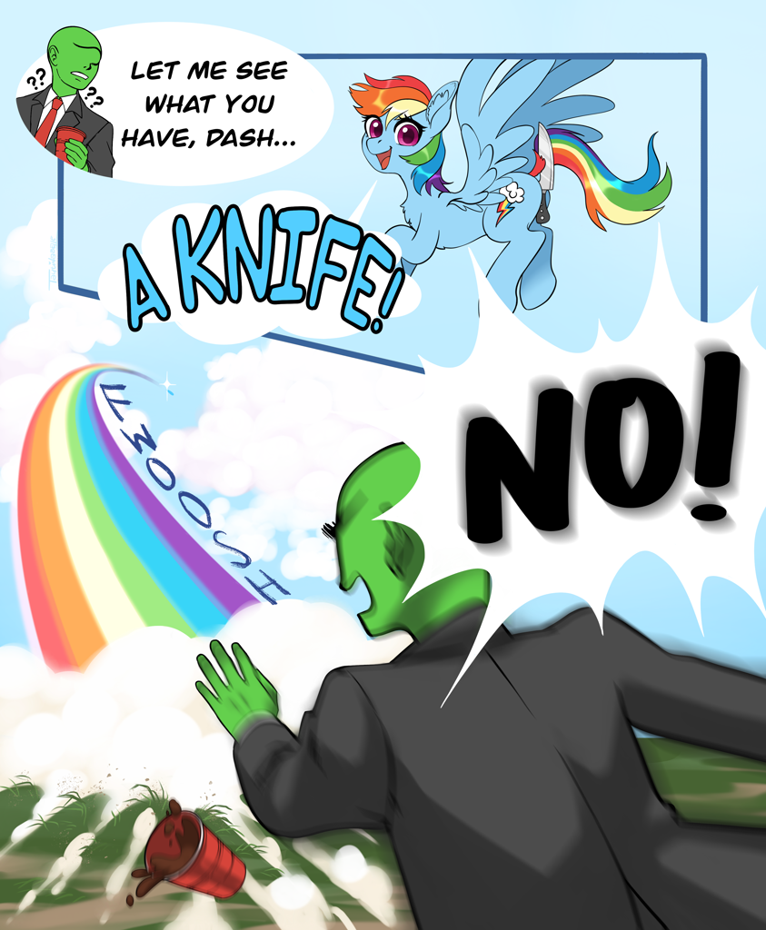 Rainbow Dash is Hitting on You - Fimfiction