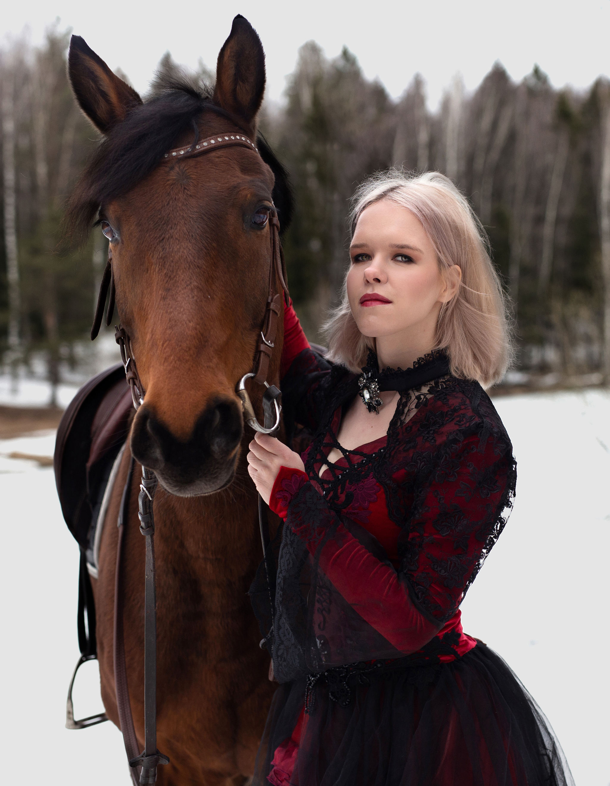 Just me - My, Horses, Girls, The photo, Longpost