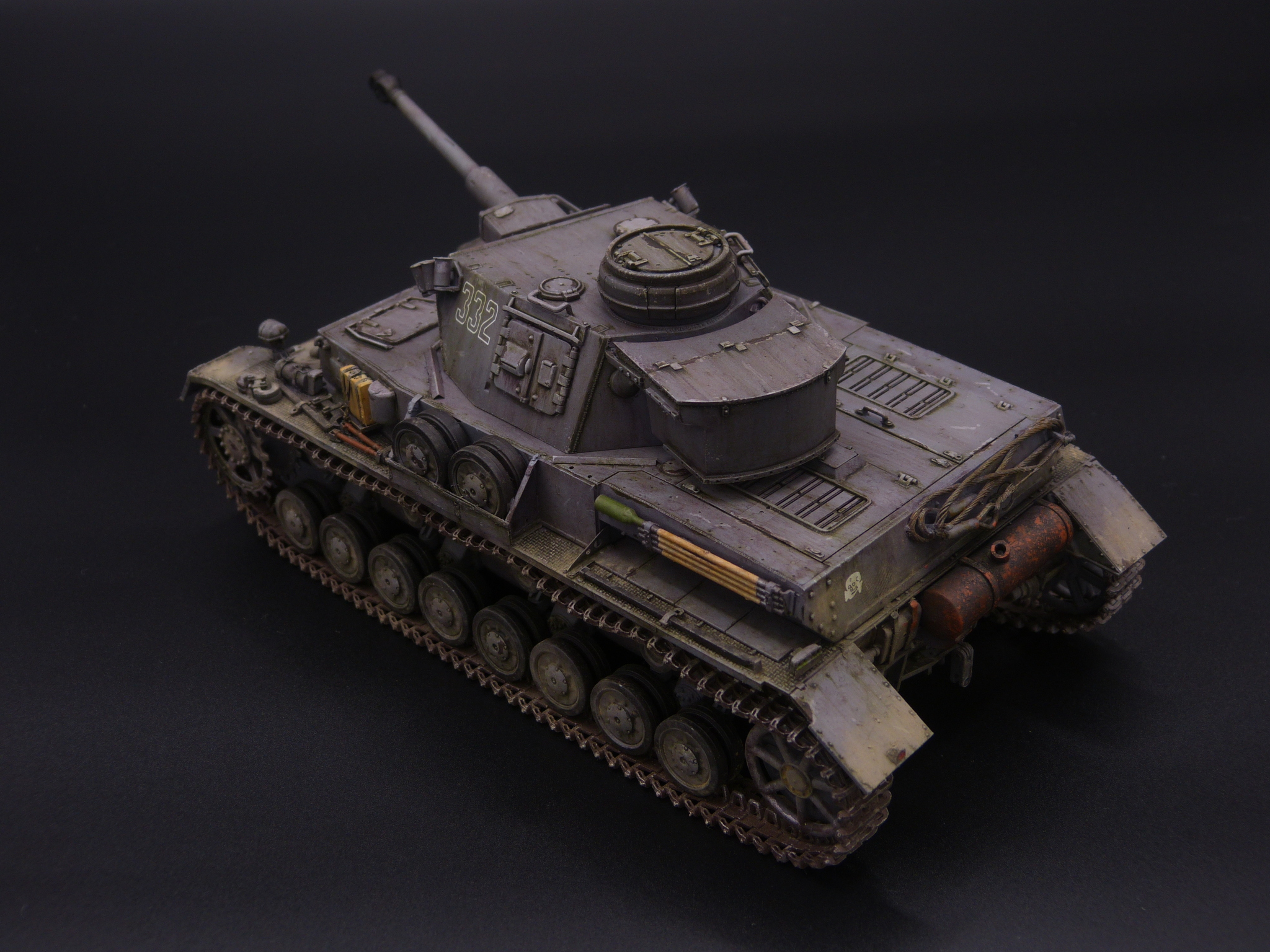 Средний танк Pz. kpfw IV Ausf. G - Моё, Масштабная модель, Стендовый моделизм, Моделизм, Коллекция, Коллекционирование, Танки, Военная техника, Длиннопост