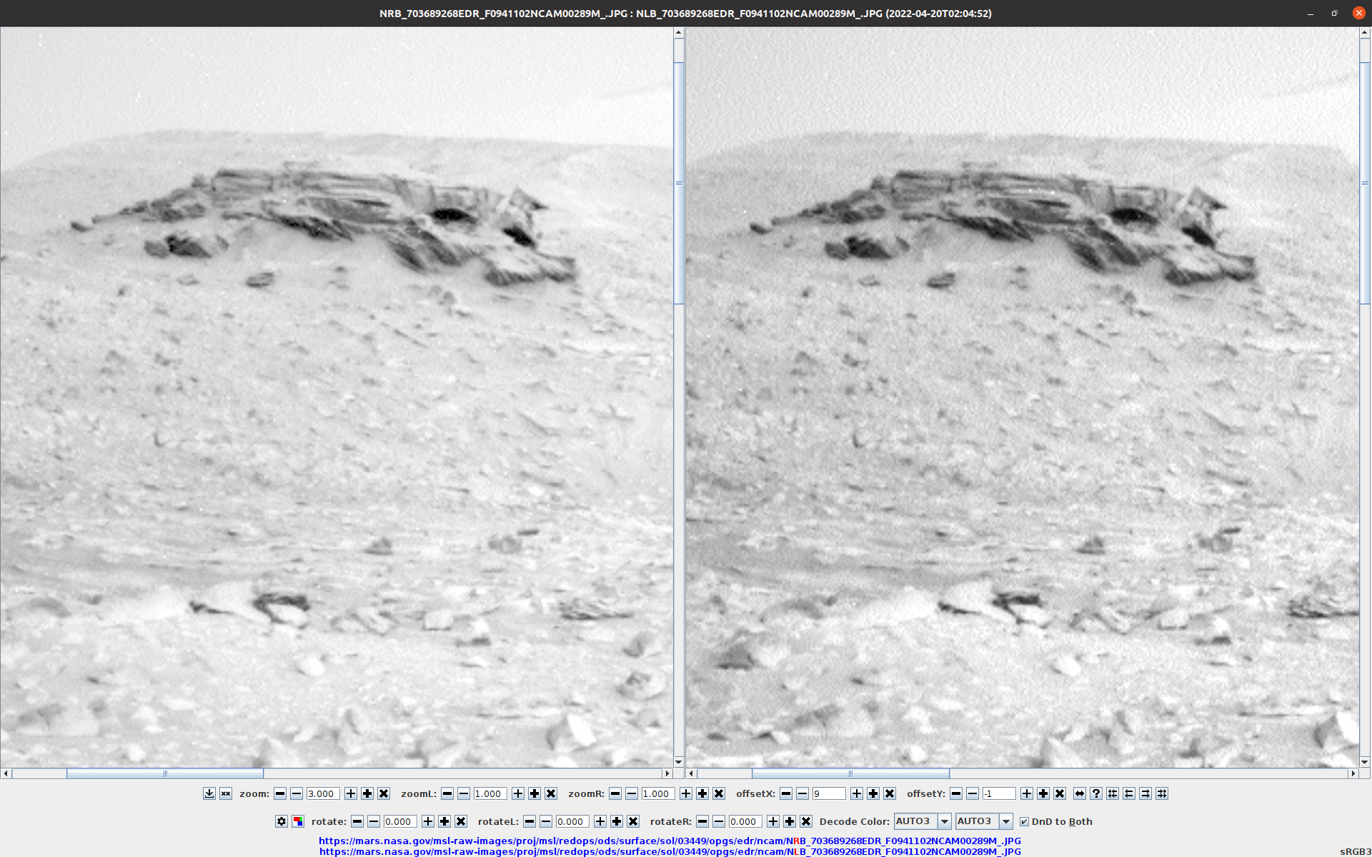 It seems that the rover photographed the ruins - My, Mystic, Страшные истории, Mars, Rover, Stereophotography, Stereo pair, Martians, Space, Extraterrestrial life, Stereograms, Longpost