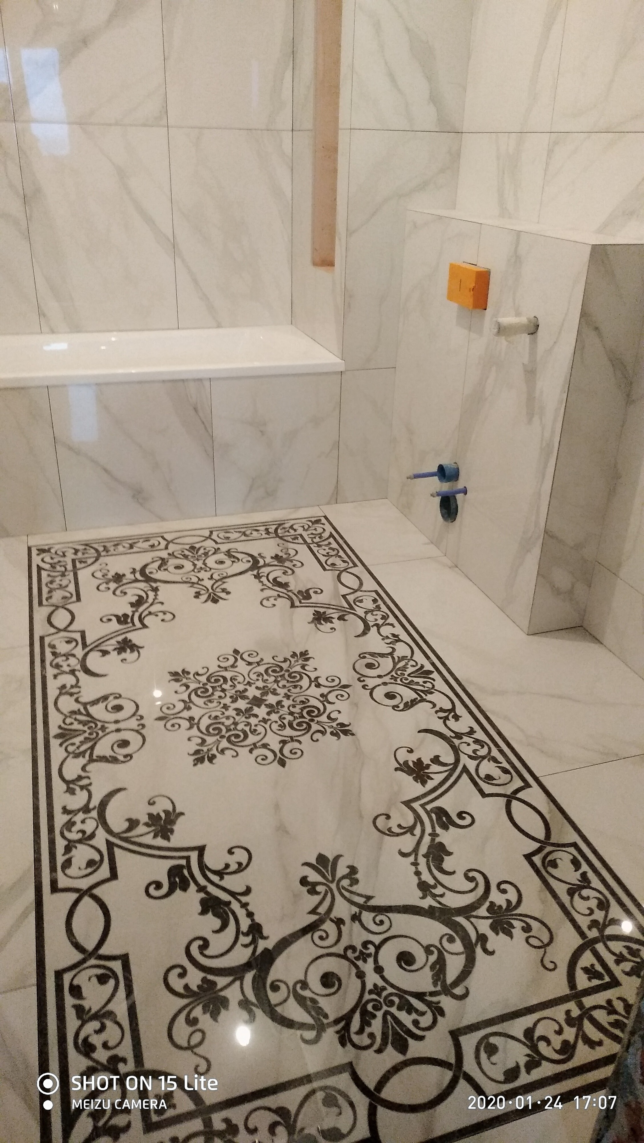 Called a tiler, chase proofs, I have them )) - My, Tile, Builders, Repair of apartments, Tilers, Longpost