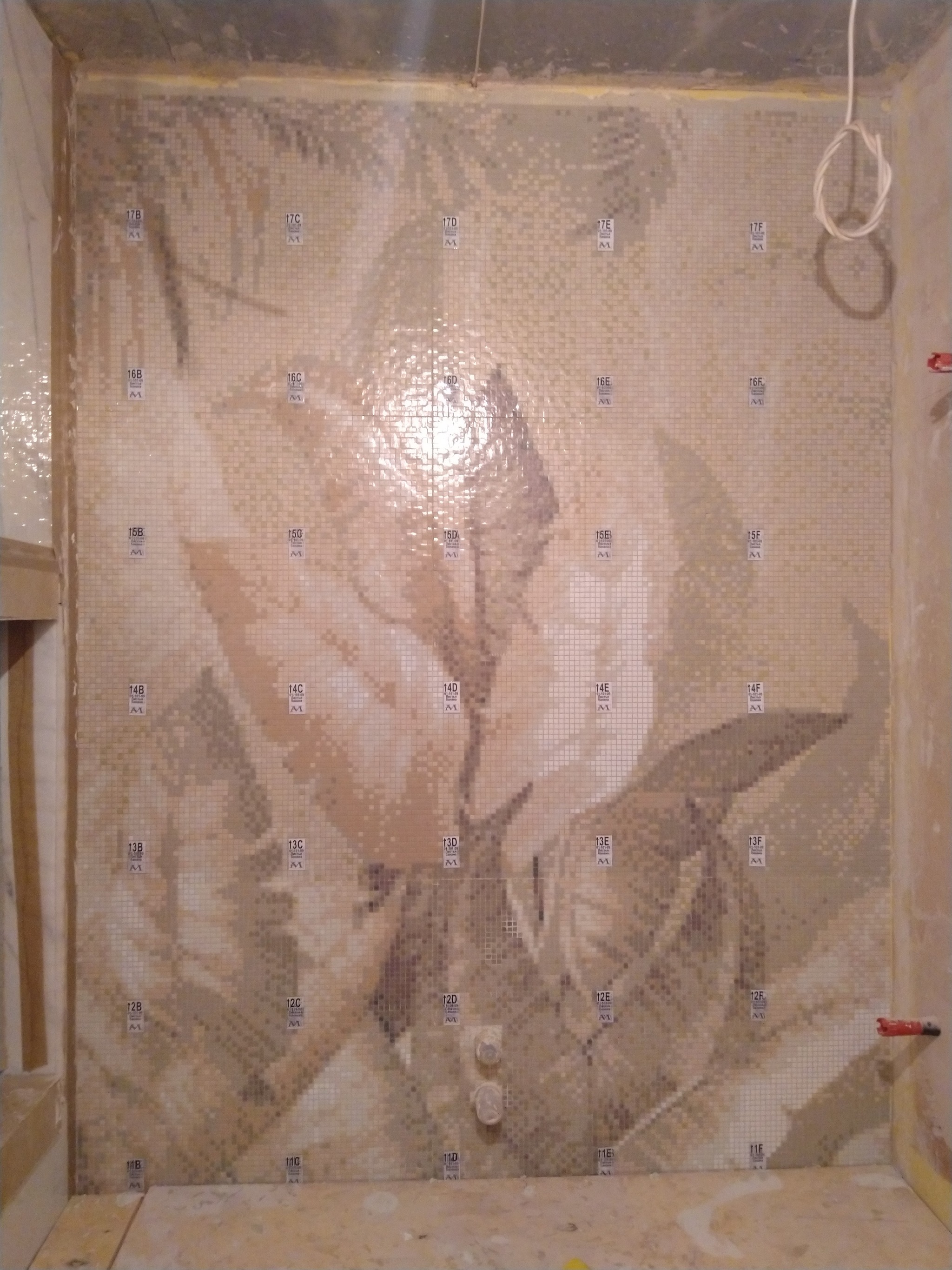 Called a tiler, chase proofs, I have them )) - My, Tile, Builders, Repair of apartments, Tilers, Longpost