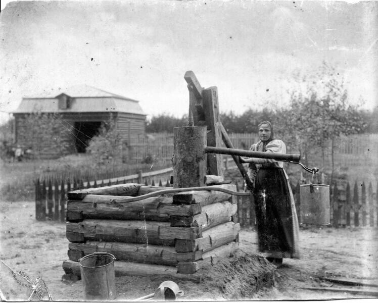 Photos of hydraulic structures, which should not spit - Well, The photo, Black and white photo, Story, Old photo, Film, Longpost