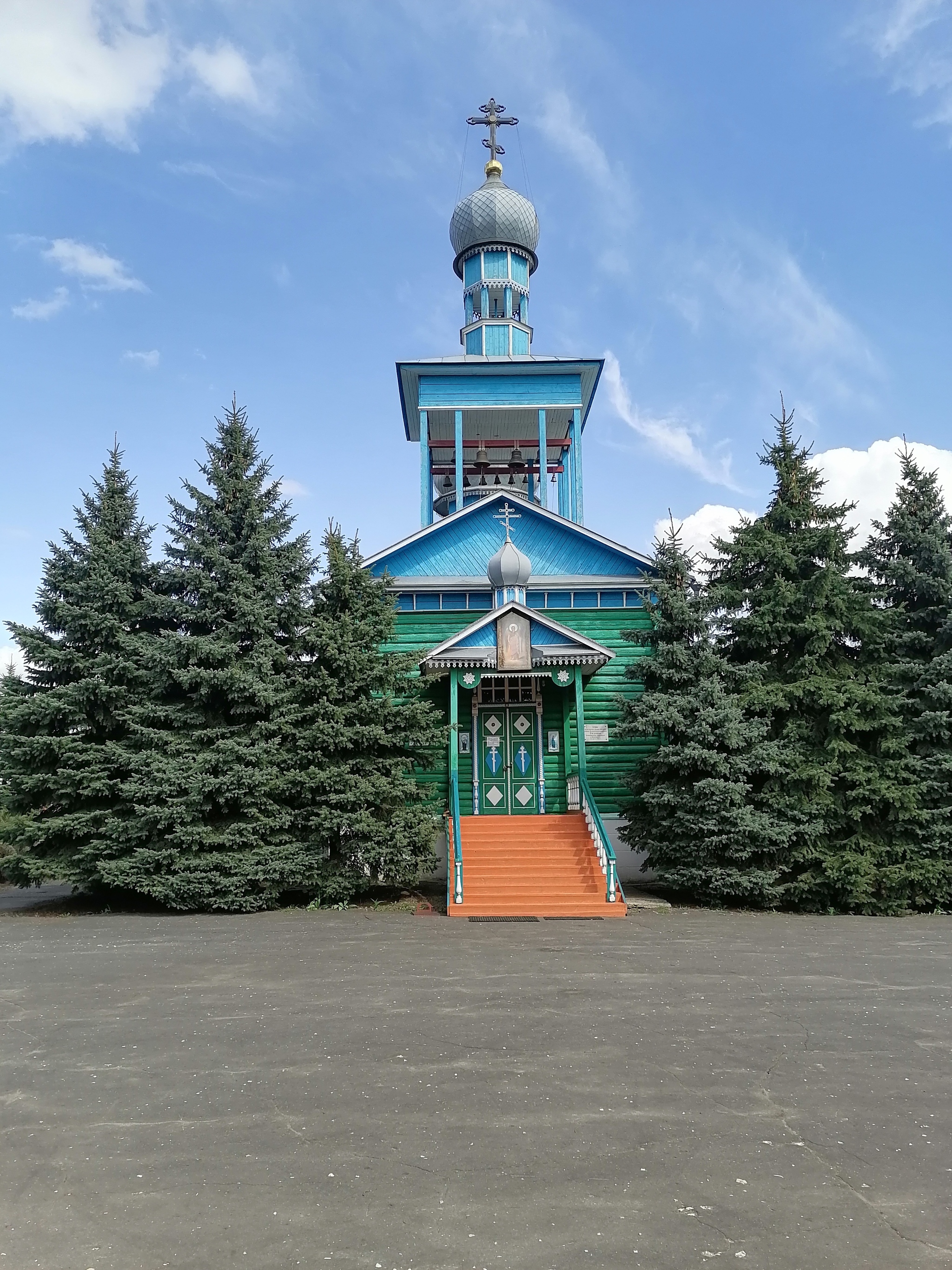 Oak. Tambov Oblast - Church, Temple, Dubovoe, Tambov Region, beauty, Orthodoxy, Nature, Easter, Longpost