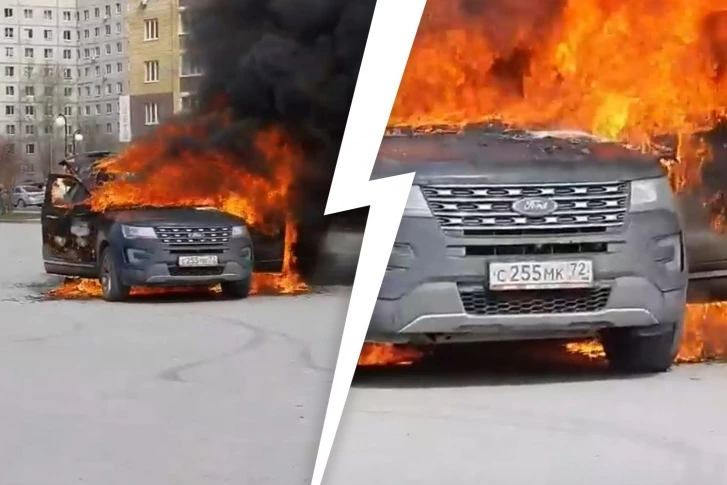 Protest - Negative, FSSP, Tyumen, Auto, Arson, Arrest, Duty, Video, Video VK