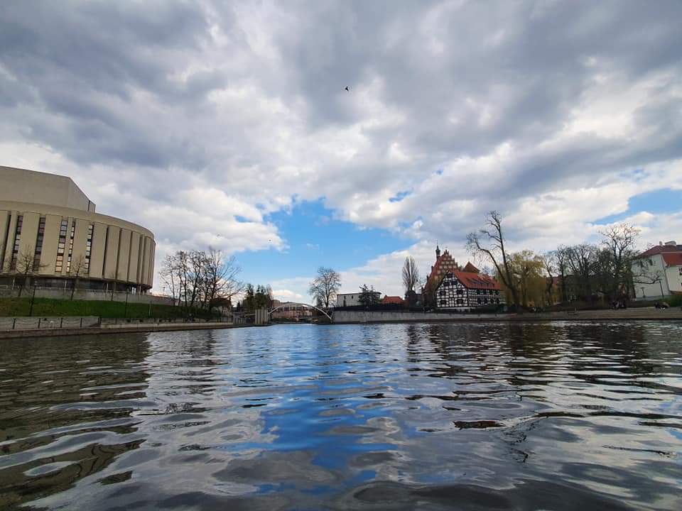 Быдгощ. Река Брда - Моё, Польша, Река, Фотография, Прогулка по городу, Длиннопост