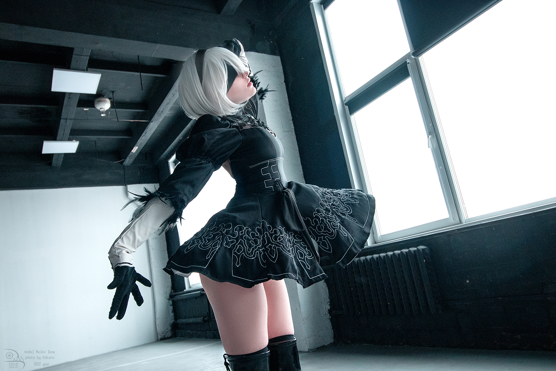 Cosplay 2b NieR: Automata | Пикабу