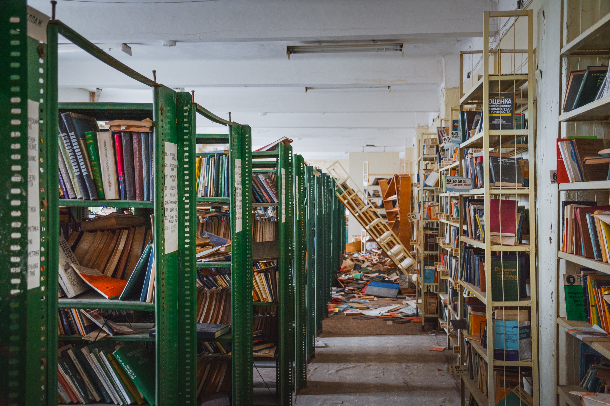 Photo-adventure through an abandoned library - My, Abandoned, All ashes, Urbanphoto, The photo, Longpost