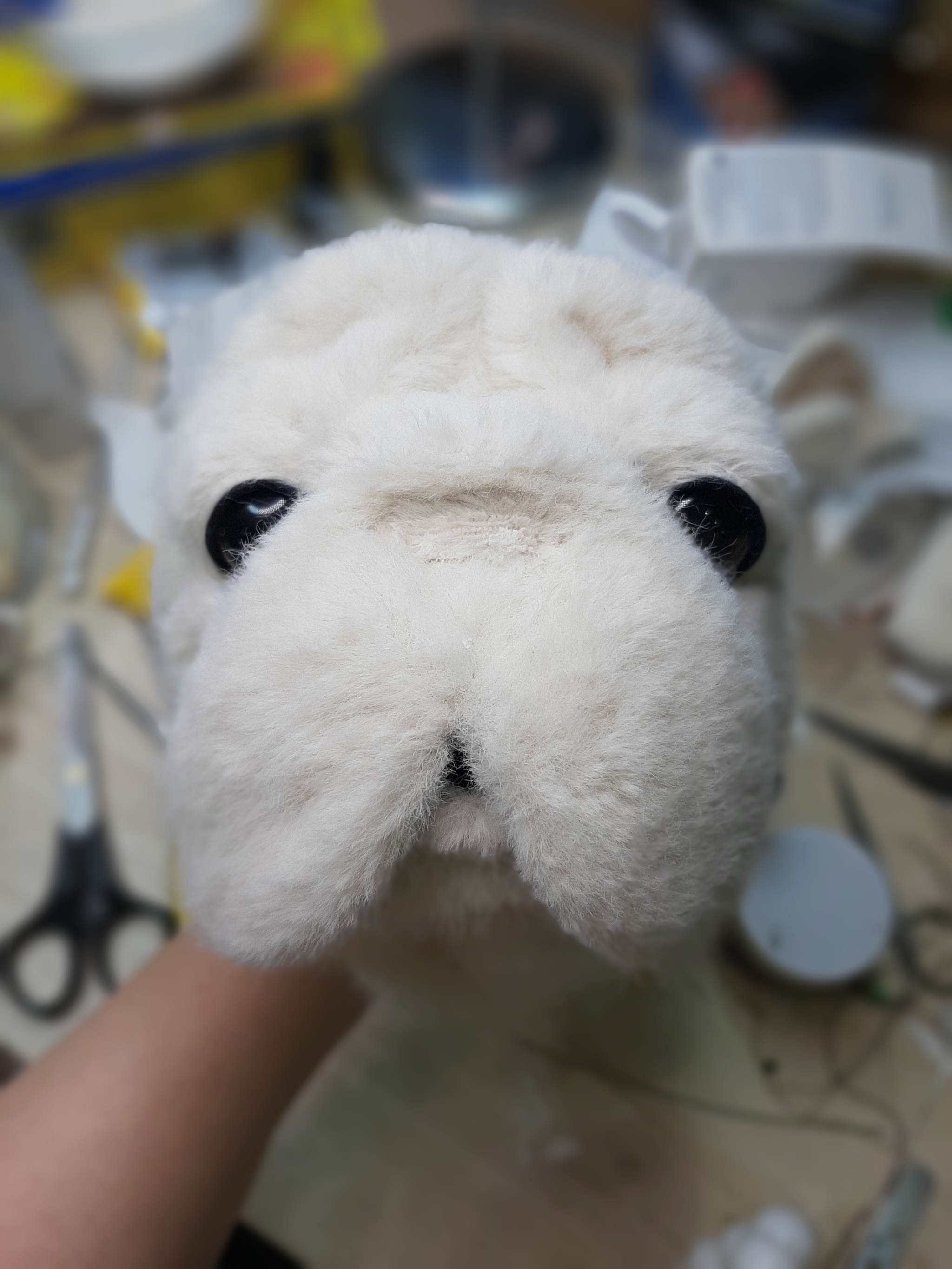 My first realistic style toy - My, Toys, Interior toy, Author's toy, Soft toy, Handmade, Sewing, Longpost, Pug, Dog, With your own hands