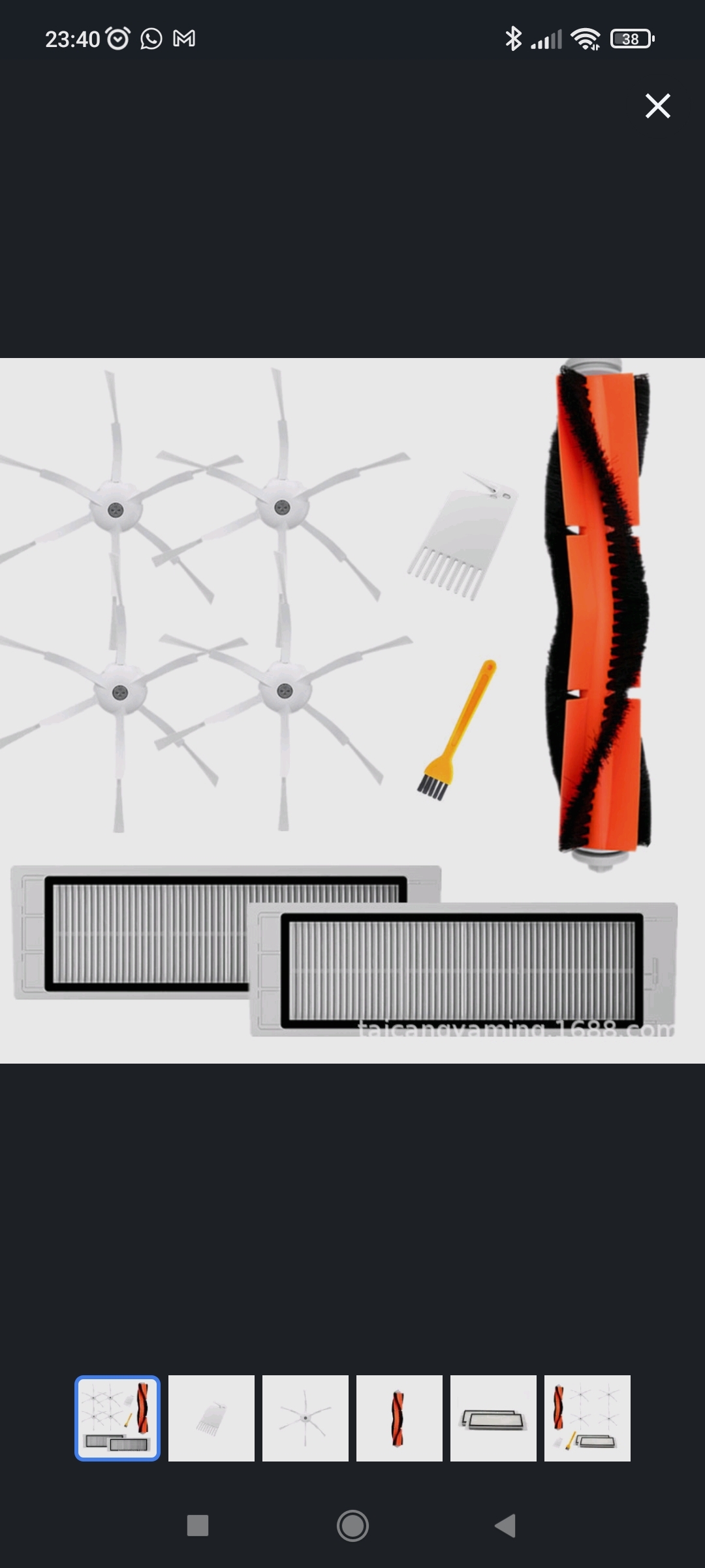 Life hack when replacing brushes on a robot vacuum cleaner - My, Life hack, Robot Vacuum Cleaner, Replacement, Repair of equipment, Roborock, Spare parts, Longpost