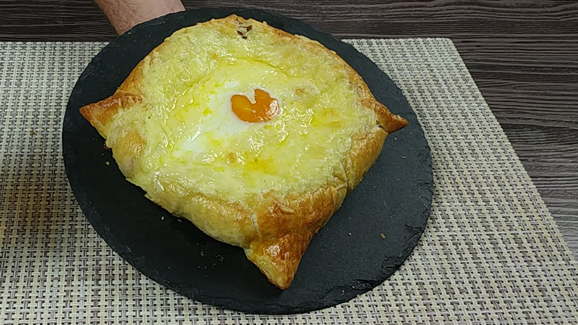 Khachapuri with sausages - My, Preparation, Cooking, Video recipe, Recipe, Dinner, Snack, Yummy, Bakery products, Breakfast, Video, Youtube, Longpost