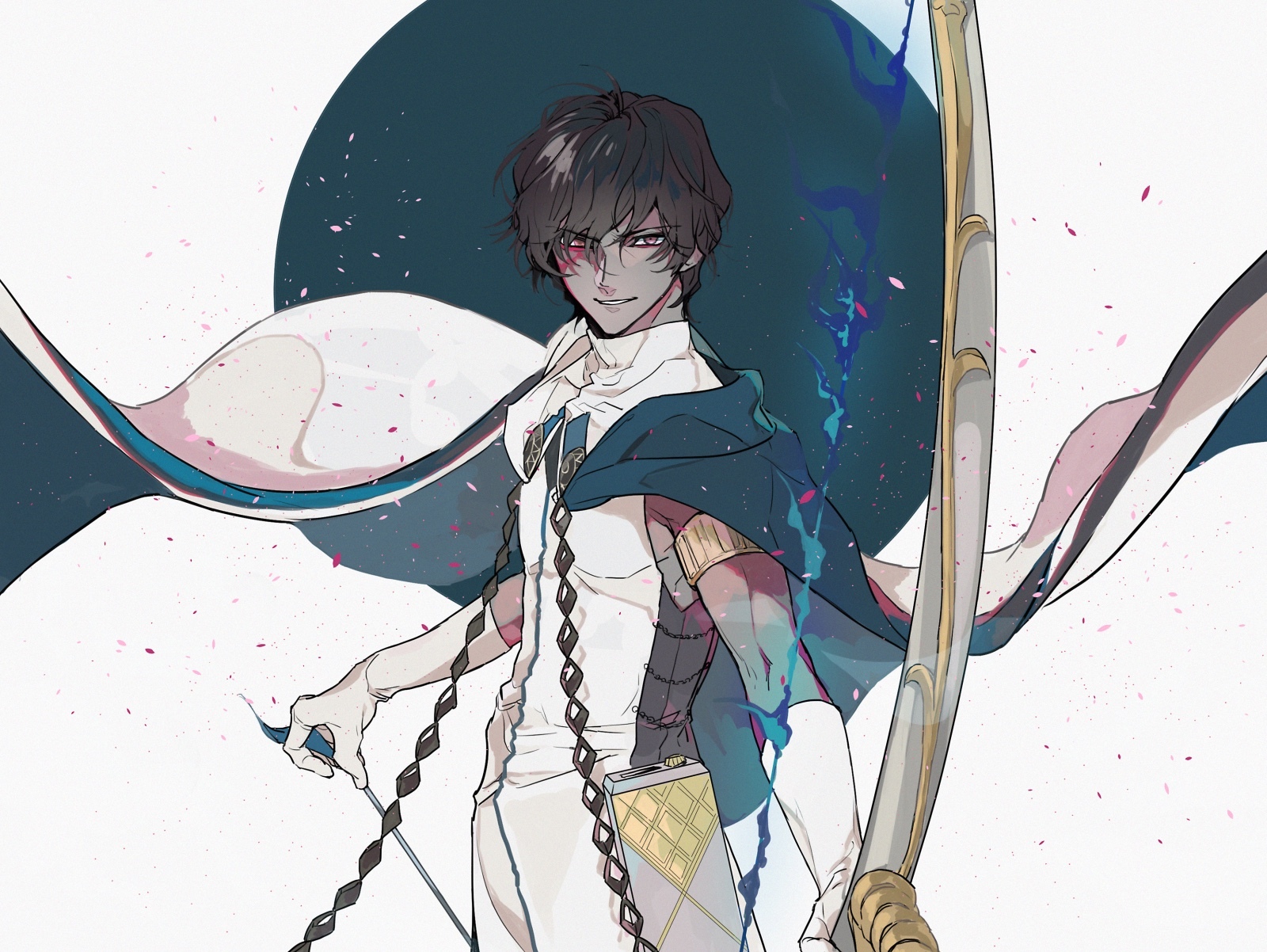 Pashupata! Hajikete ochiyo! - Anime, Anime art, Fate, Fate grand order, Arjuna, Longpost