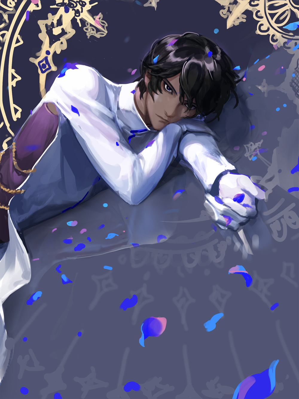 Pashupata! Hajikete ochiyo! - Anime, Anime art, Fate, Fate grand order, Arjuna, Longpost