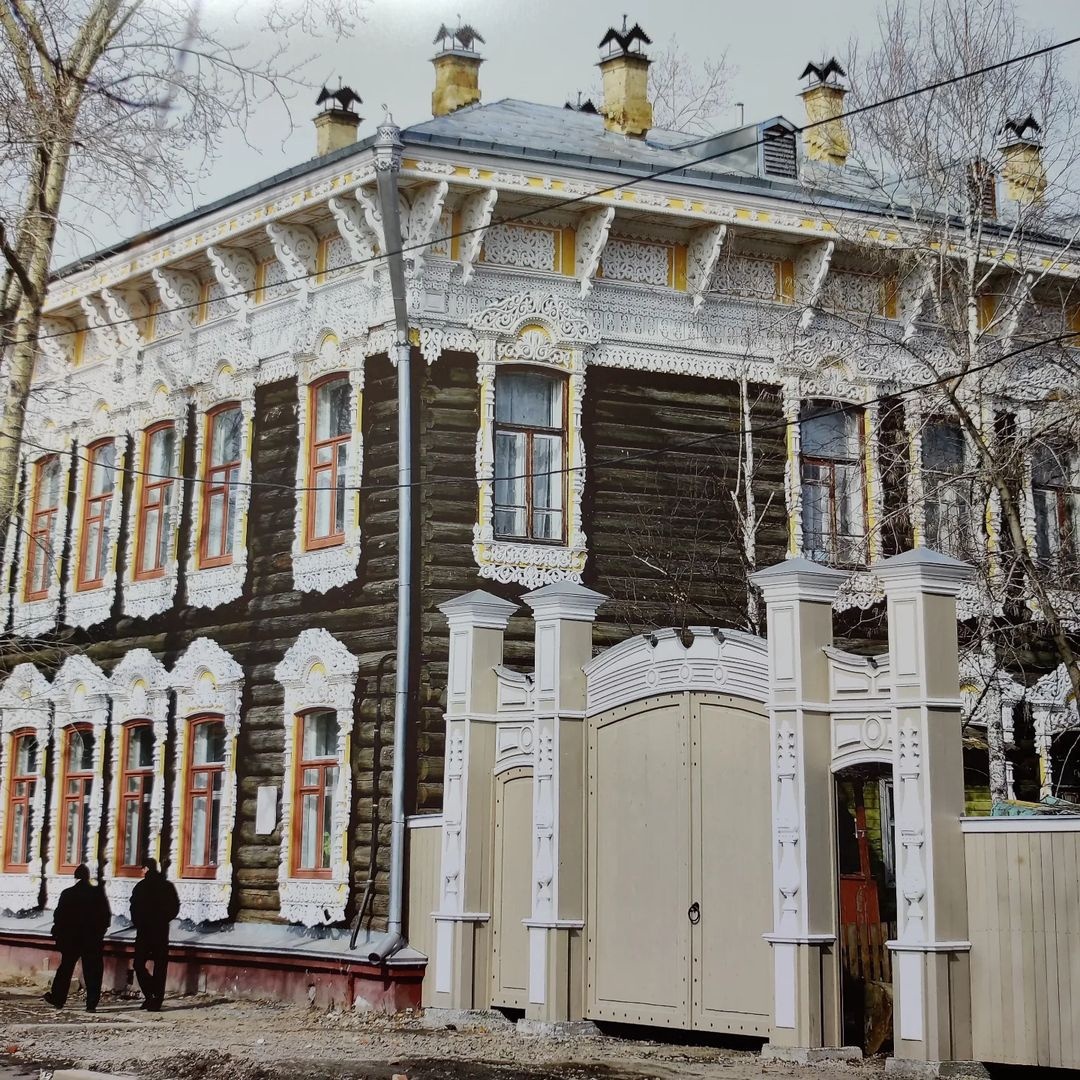 Tomsk lace - Tomsk, Siberia, Wooden architecture, Old man, Longpost