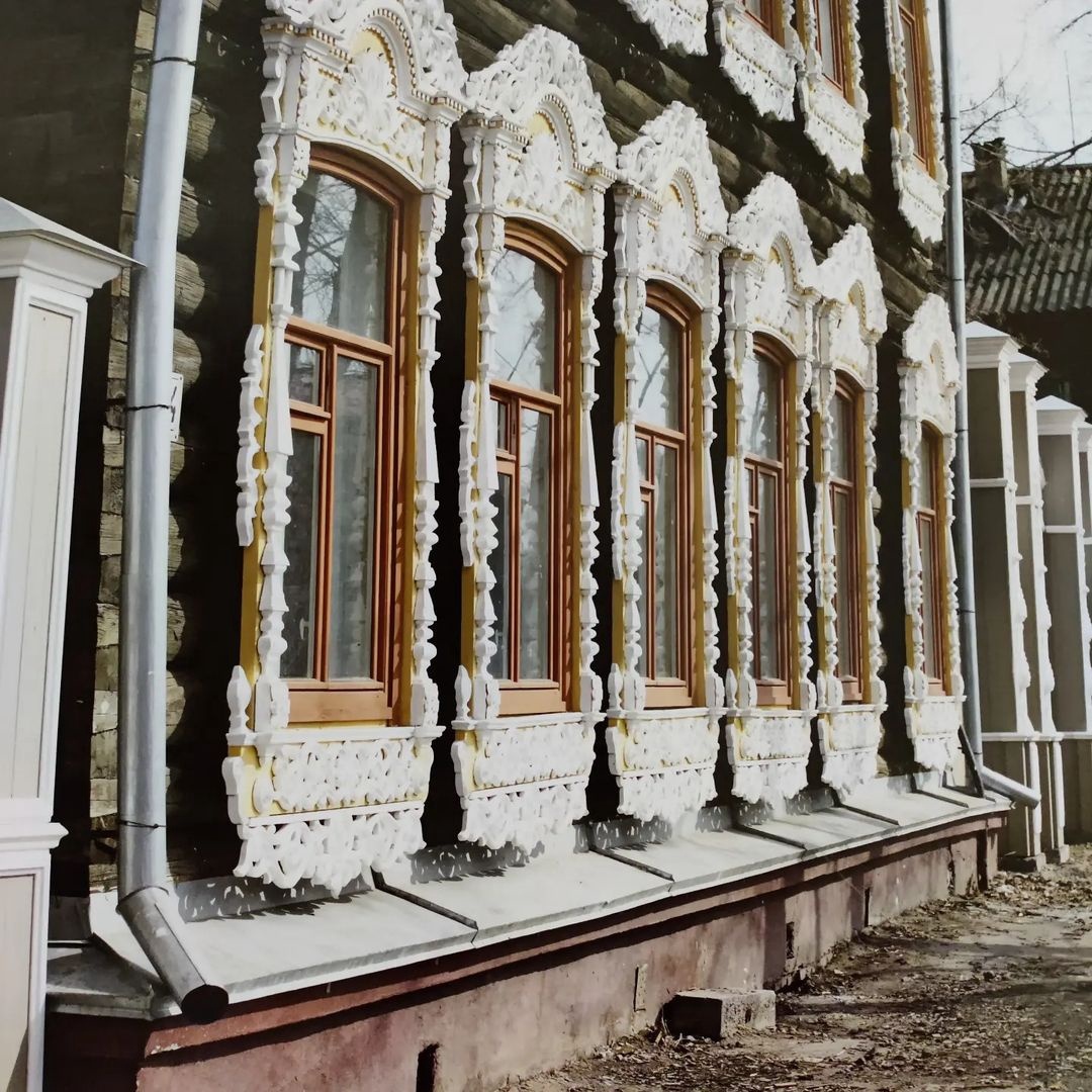 Tomsk lace - Tomsk, Siberia, Wooden architecture, Old man, Longpost