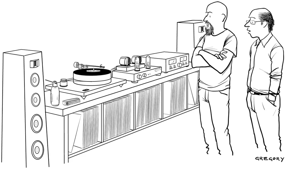 About hobbies - Humor, Comics, The new yorker, Hobby, Vinyl, Music, Audiophilia