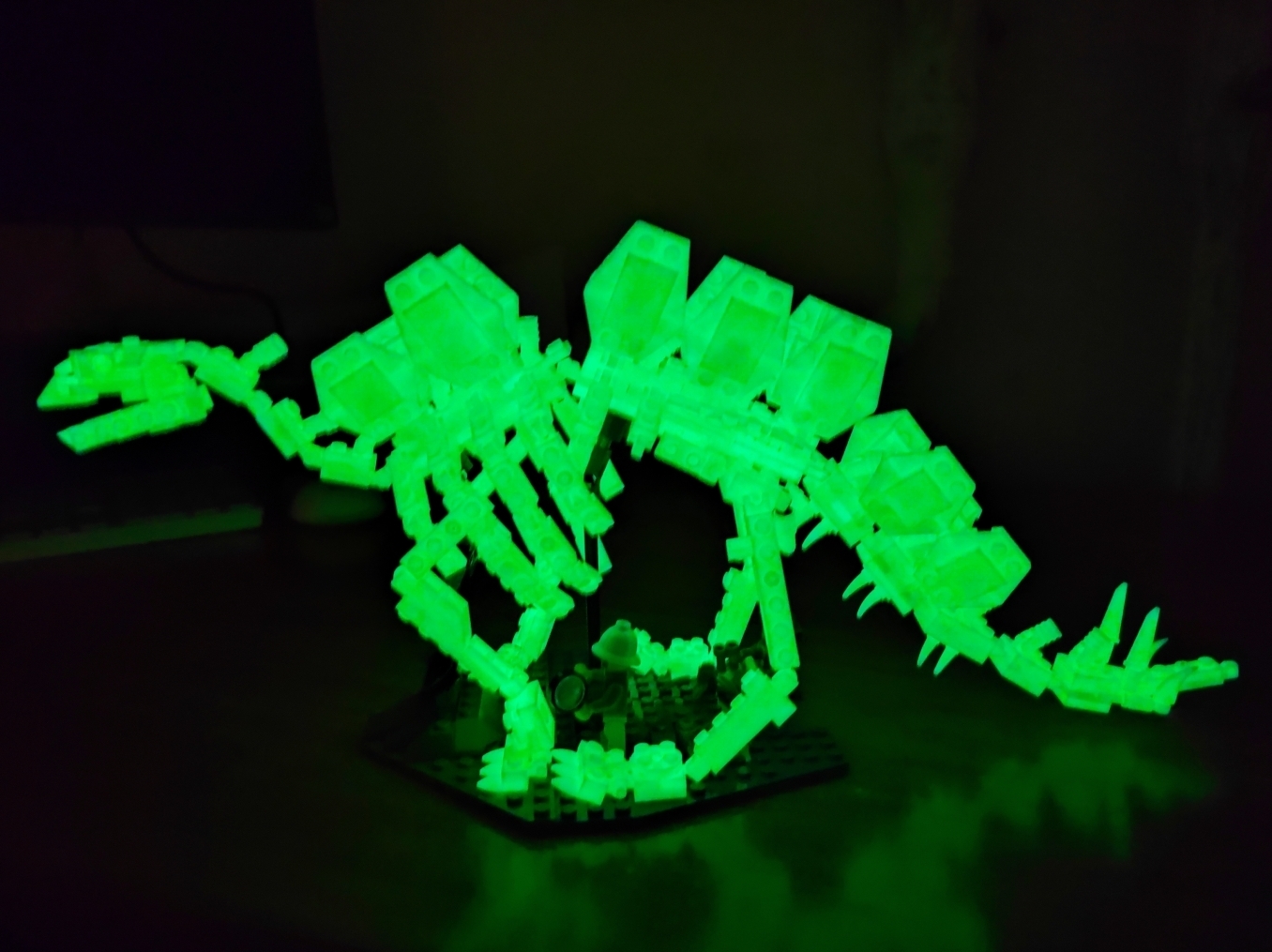 KAZI dinosaurs glow in the dark - My, Lego, Constructor, Hobby, Toys, Collection, Chinese goods, Enthusiasm, Cubes, Glow, Analogue, Compatibility, Dinosaurs, Jurassic Park, Longpost, Video, Youtube