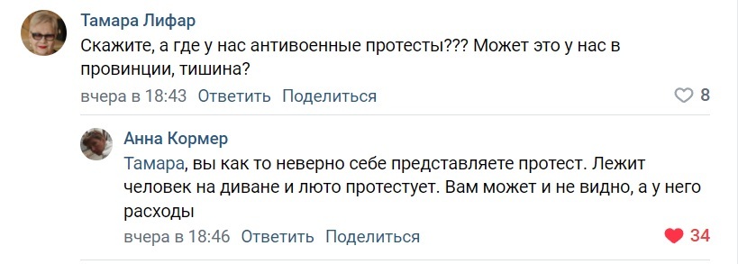 Люто протестует - Скриншот, ВКонтакте, Протест, Диванные войска, Диван, Политика