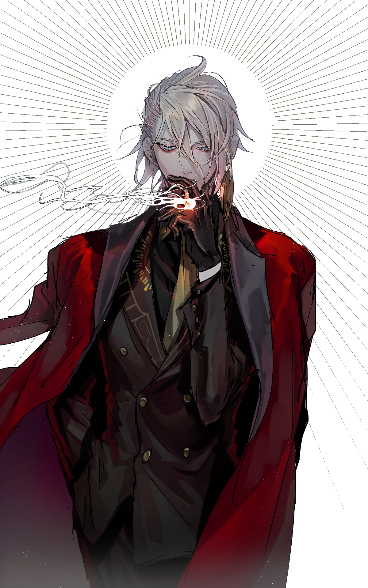 Elegant Karna - Anime, Anime art, Fate, Fate grand order, Fate apocrypha, Karna, Longpost