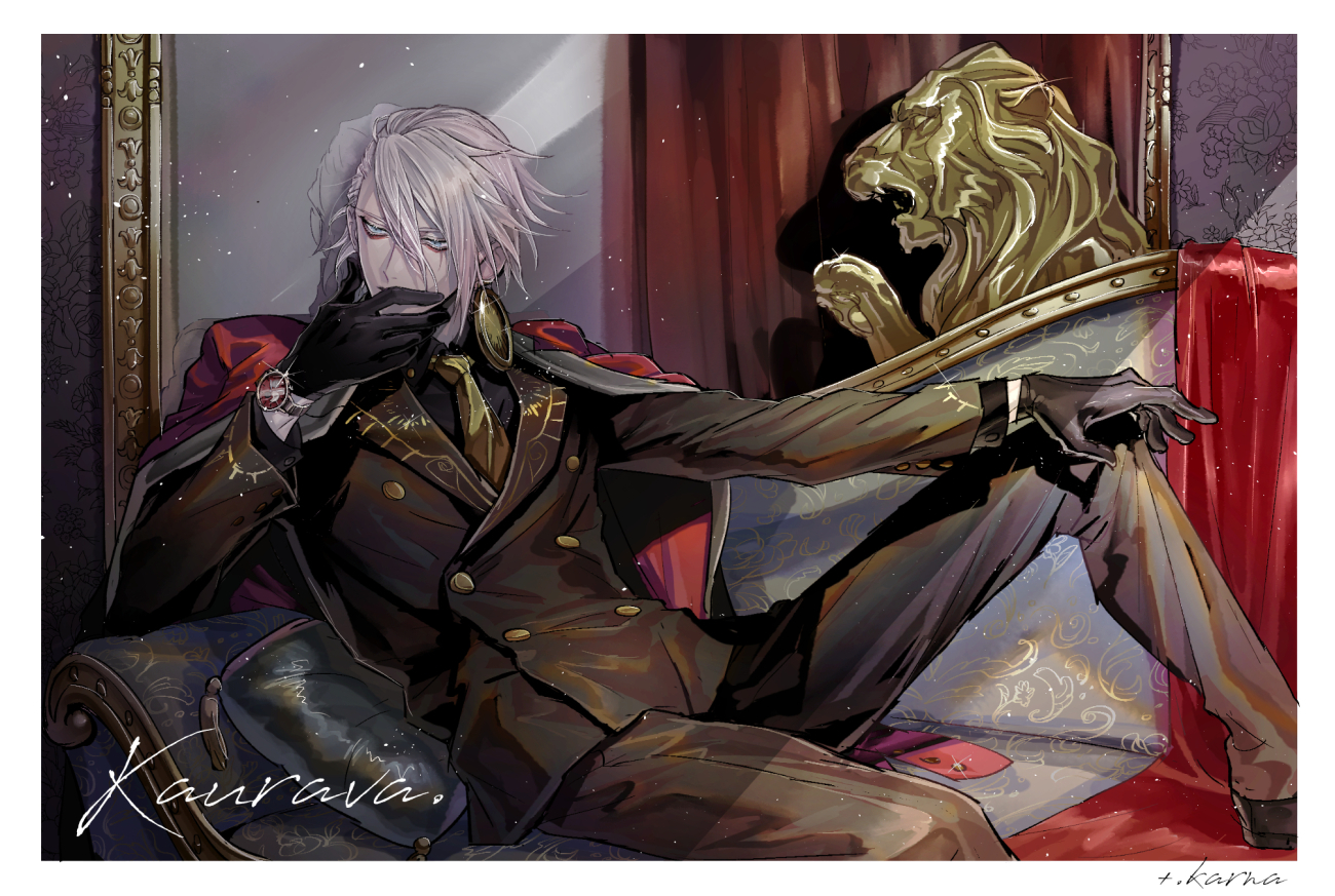 Elegant Karna - Anime, Anime art, Fate, Fate grand order, Fate apocrypha, Karna, Longpost