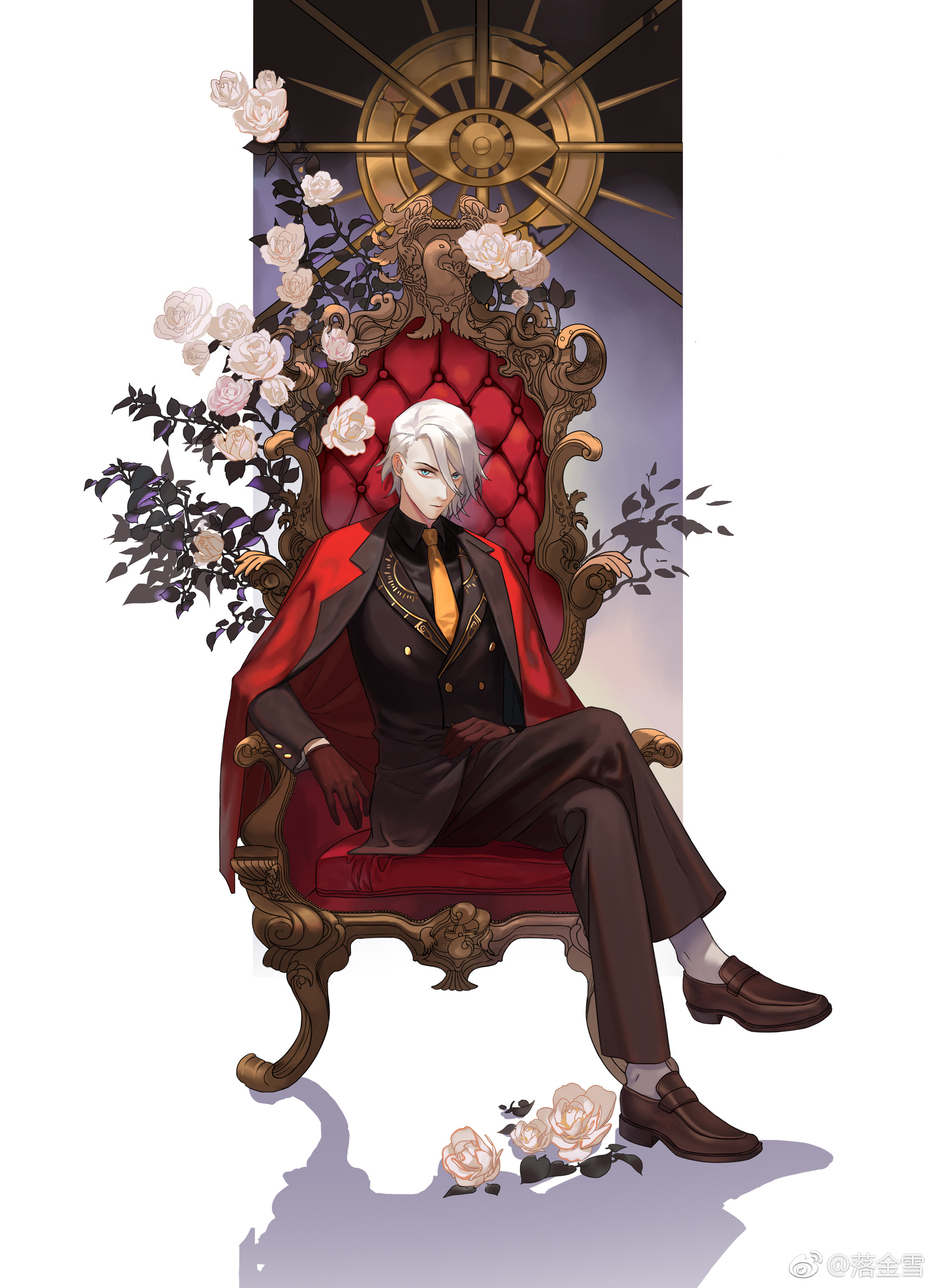 Elegant Karna - Anime, Anime art, Fate, Fate grand order, Fate apocrypha, Karna, Longpost