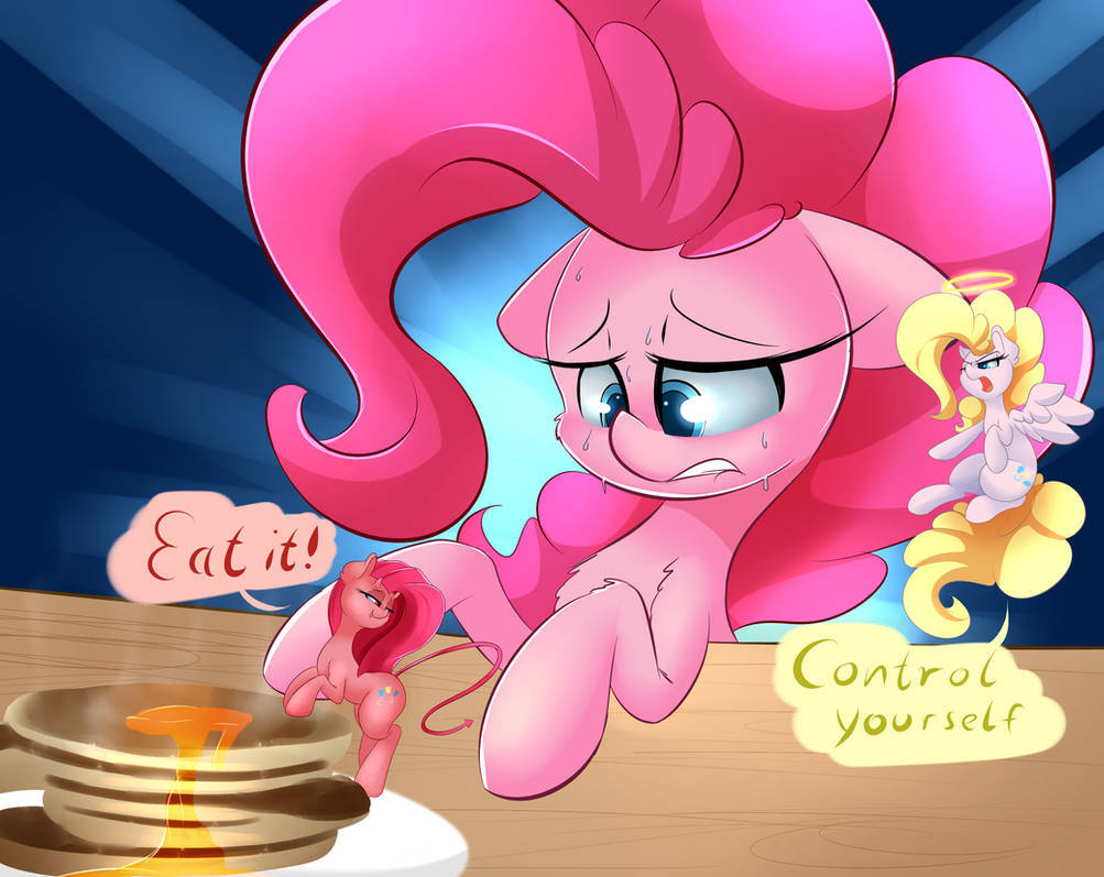 Съешь это! - My Little Pony, PonyArt, Pinkie Pie, Madacon