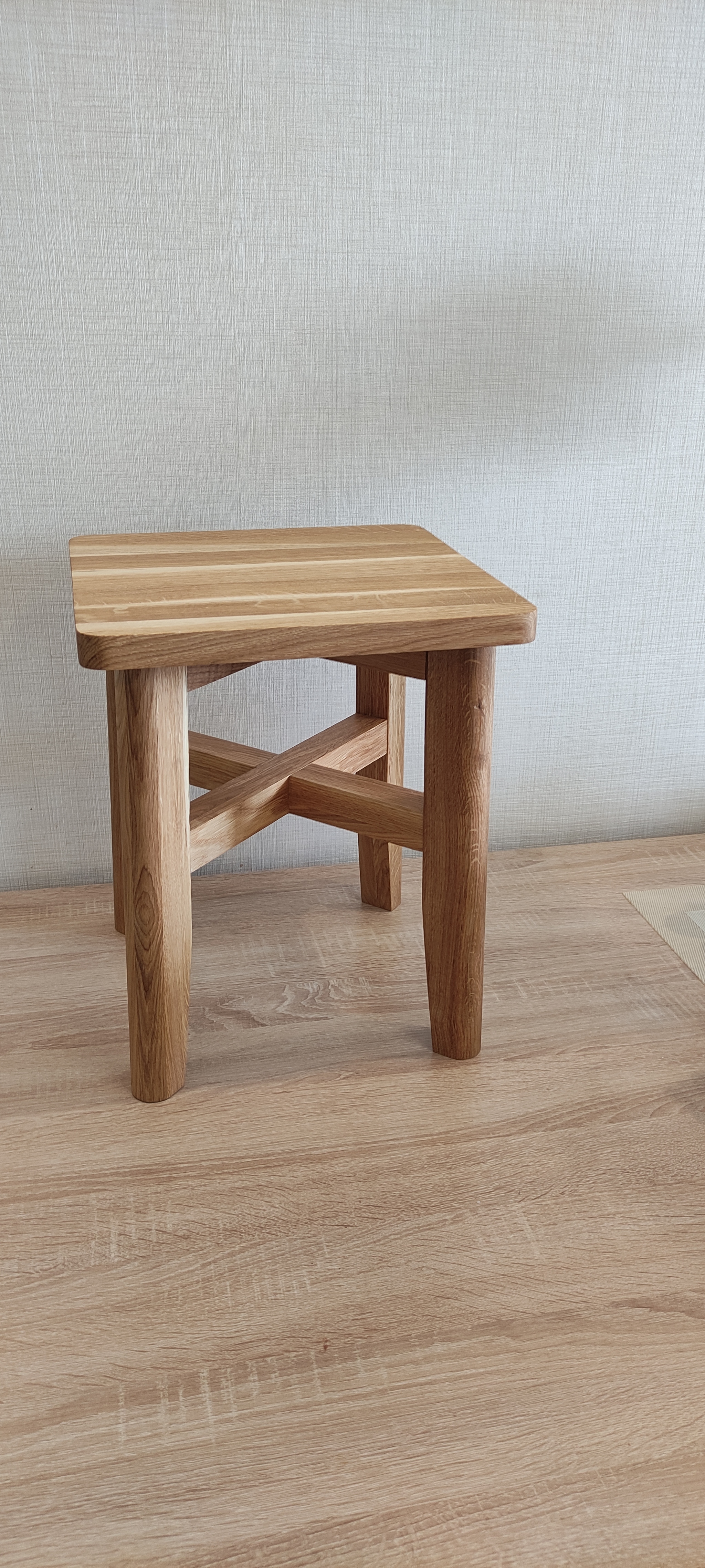 Oak stools - My, Carpenter, Friday tag is mine, Stool, Longpost