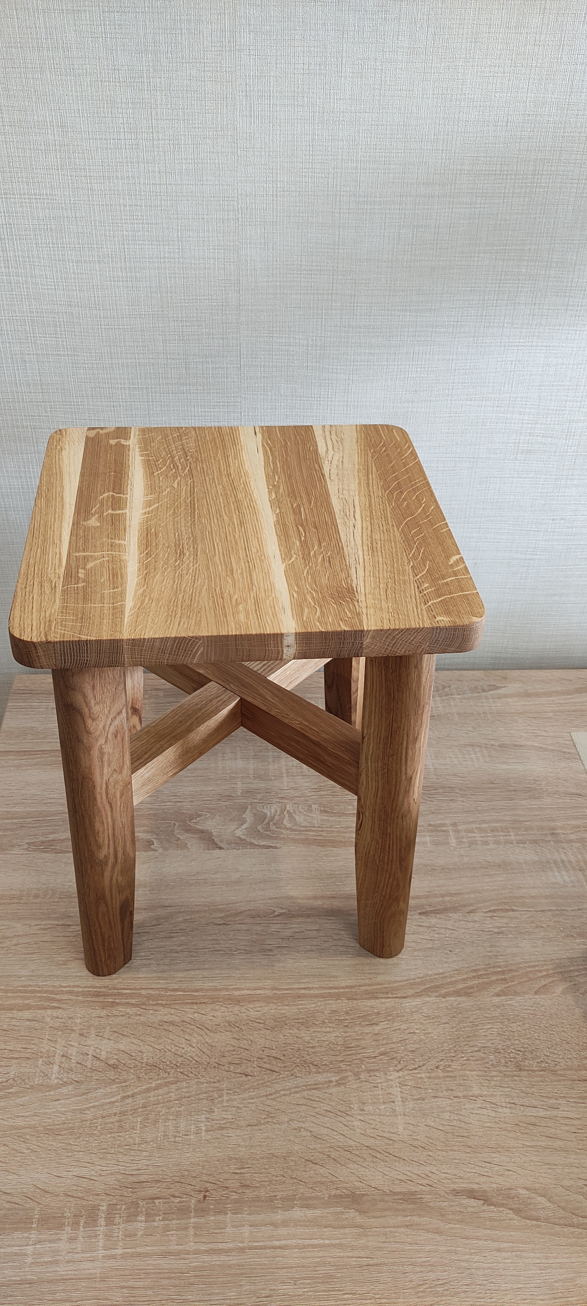 Oak stools - My, Carpenter, Friday tag is mine, Stool, Longpost