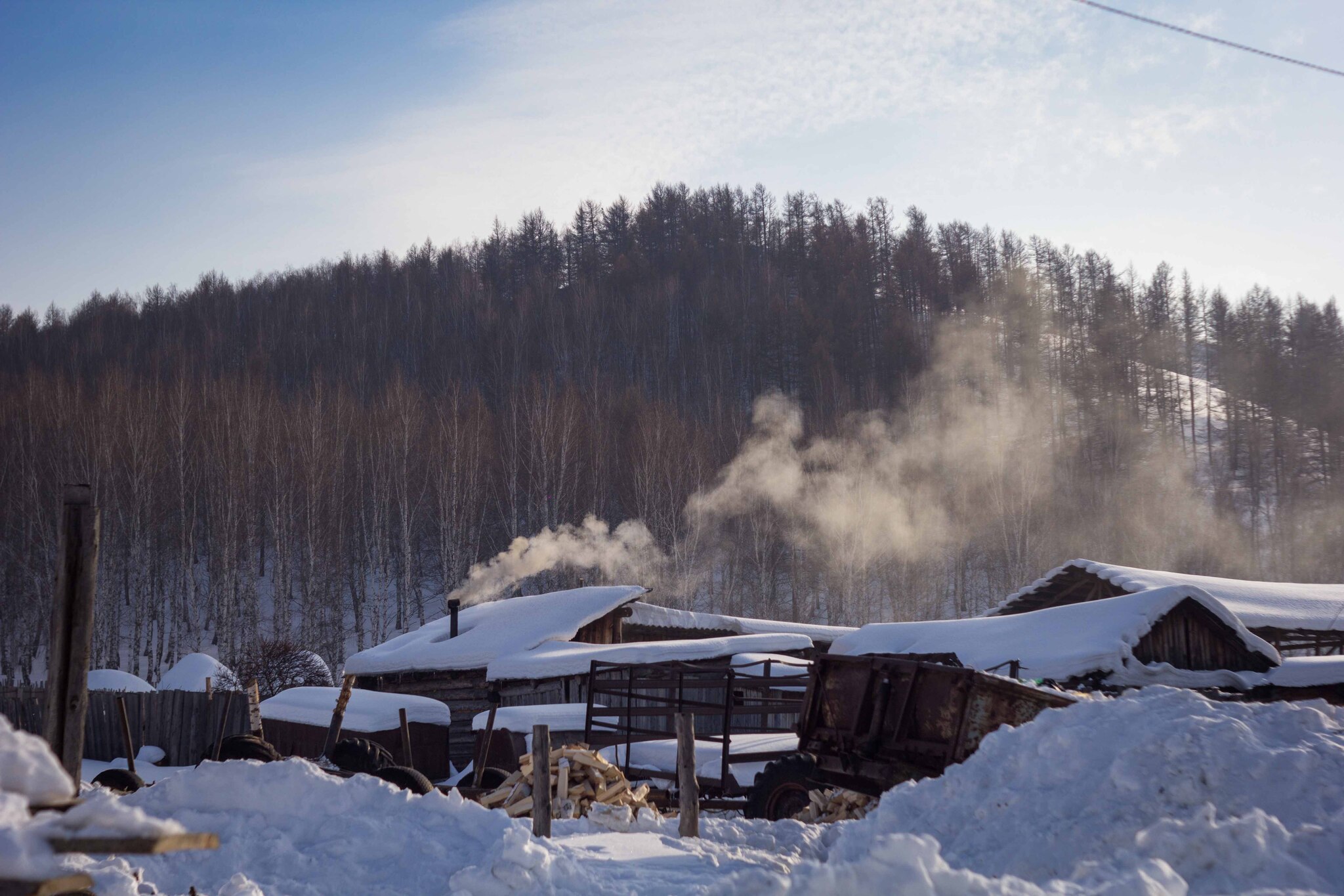 Winter Bashkiria - My, Winter, Bashkortostan, Cosiness, Childhood memories, beauty, Village, Longpost