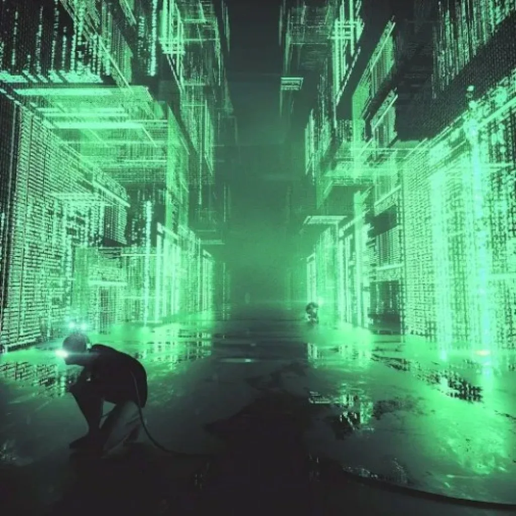 Cyberpunk scene. Темный переулок Cyberpunk 2077. Киберпанк задний фон. Зеленый киберпанк. Задний фон в стиле киберпанк.