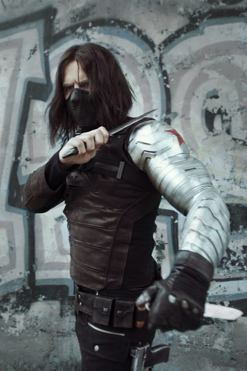 Winter Soldier - Cosplay, Guys, Marvel, Winter soldier, The first Avenger, Longpost