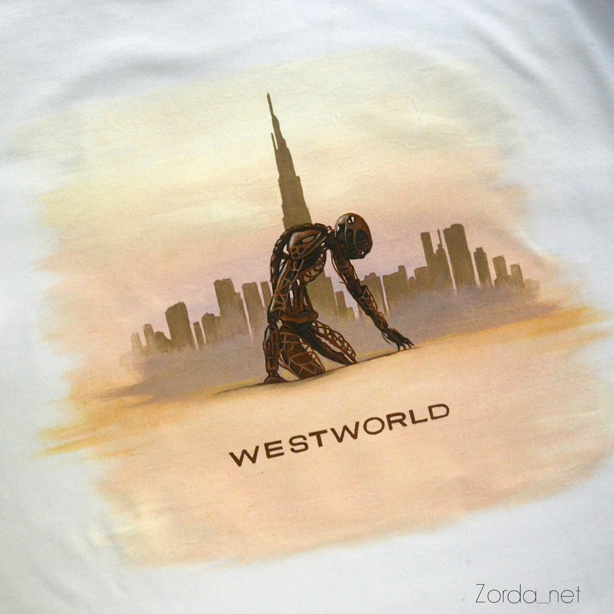 T-shirts painted stalker and westworld (and bonus is the weirdest order I've ever made) - My, Painting on fabric, Needlework without process, Friday tag is mine, Stalker, World of the wild west, Handmade, Longpost