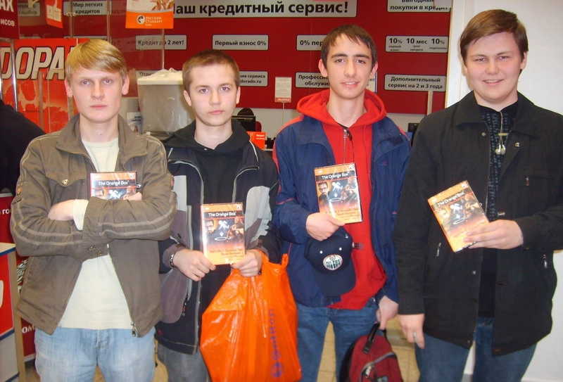 Back to 2007, the start of sales of the collection The Orange Box from Valve in Russia - Trade, Small business, Marketing, Sale, Valve, Half-life, Portal, Team Fortress 2, Steam, El Dorado, Computer games, Discs, Queue, Longpost, Buka