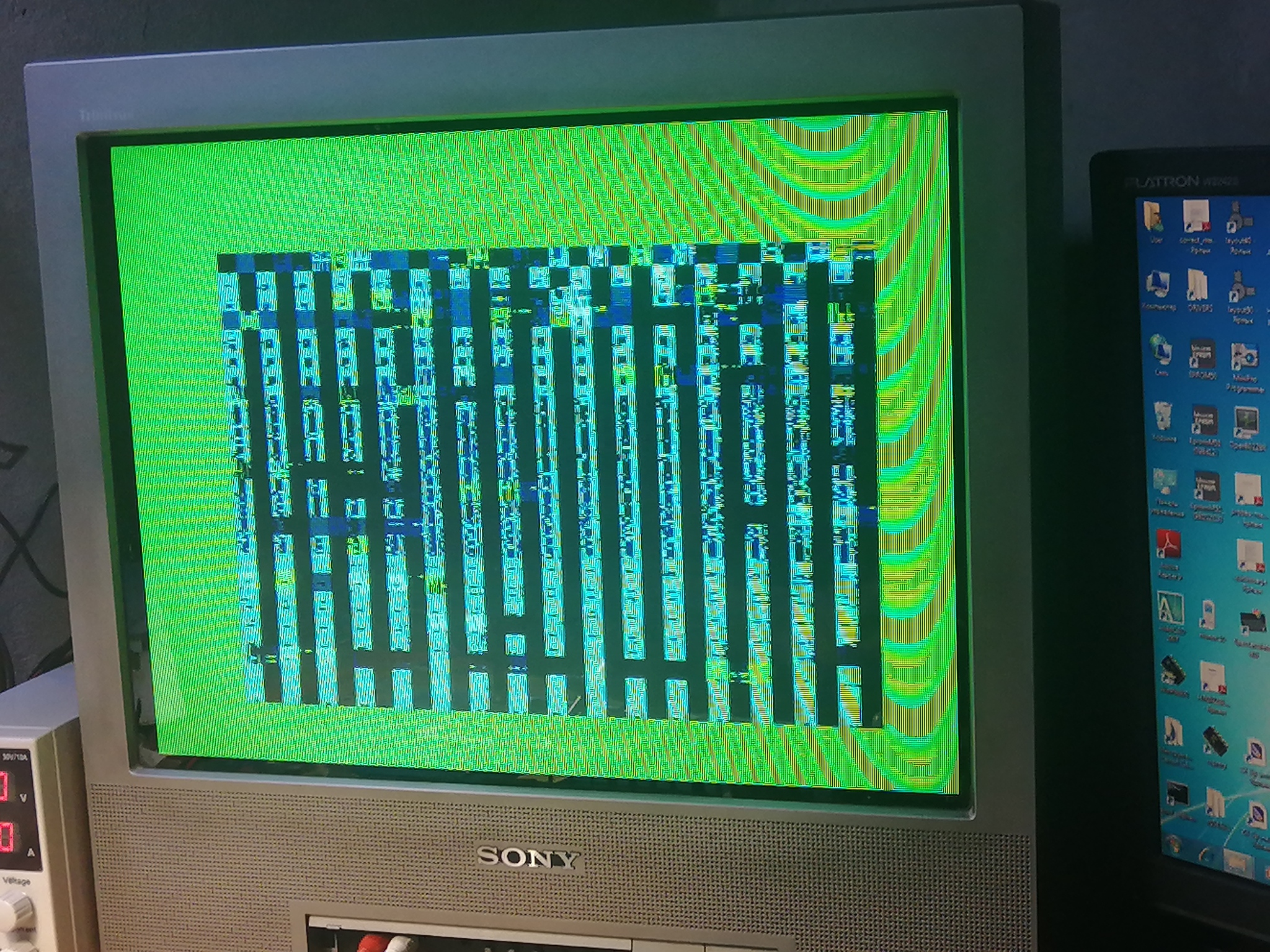 Test run with TV - With your own hands, Zx spectrum, Longpost