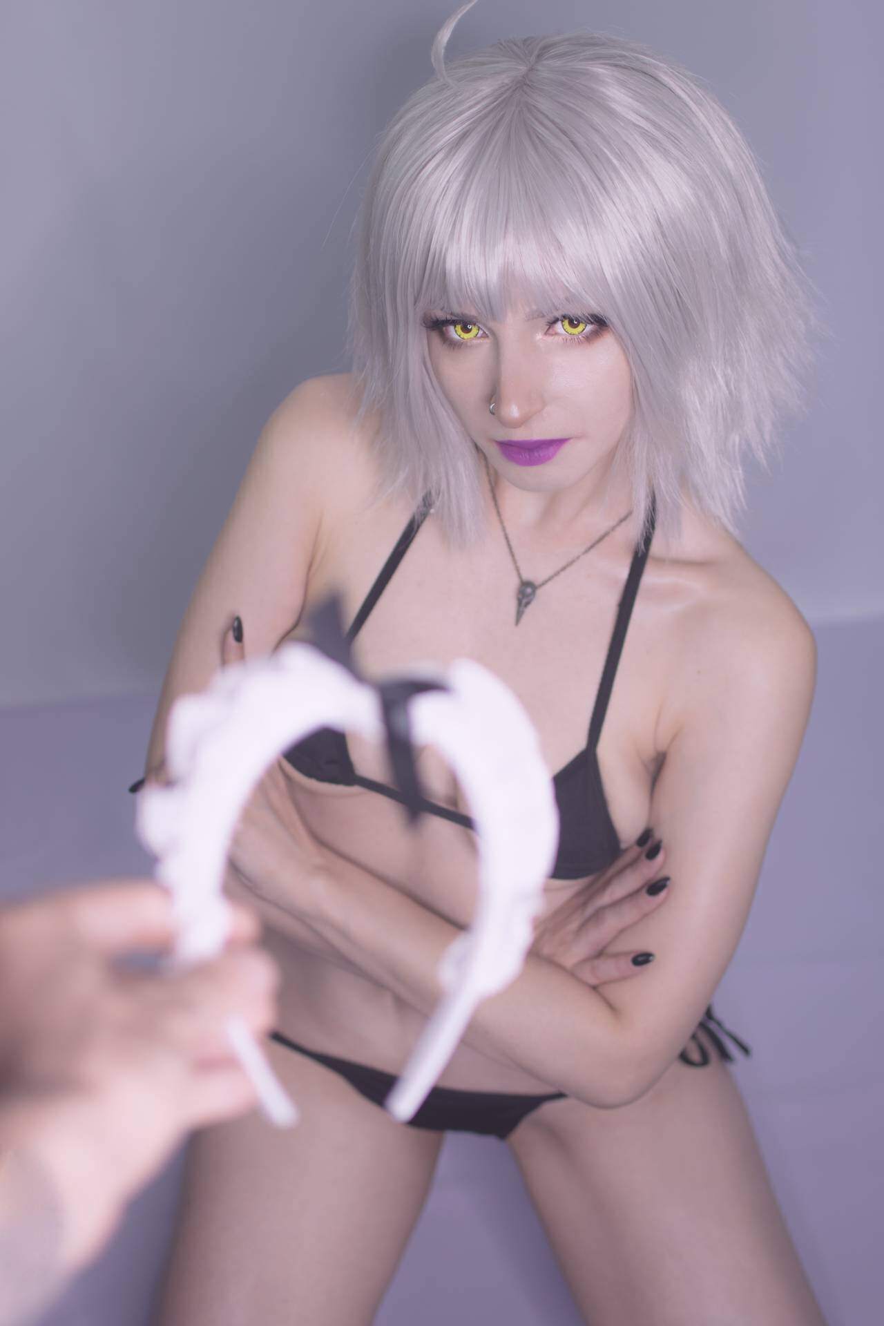 Jeanne d'Arc Alter - NSFW, Сиськи, Эротика, Косплей, Длиннопост, Девушки