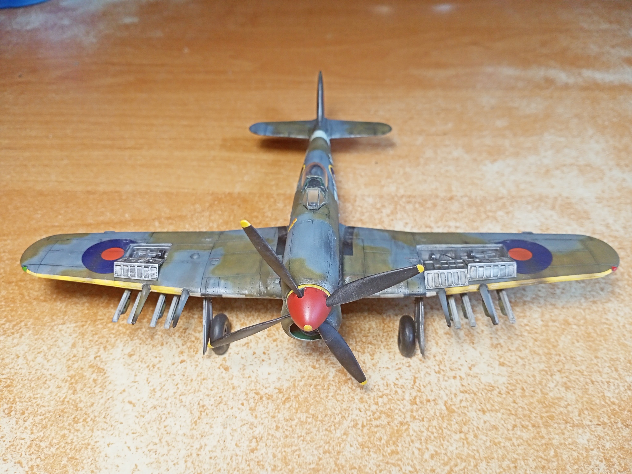 Hawker Typhoon IB (1/72 Airfix). Заметки по сборке - Моё, Стендовый моделизм, Моделизм, Масштабная модель, Хобби, Миниатюра, Покраска миниатюр, Своими руками, Рукоделие с процессом, Рукоделие, Авиация, Вторая мировая война, Самолет, Сборная модель, Сборка, Аэрография, Обзор, Истребитель, Англия, Великобритания, Тайфун, Длиннопост