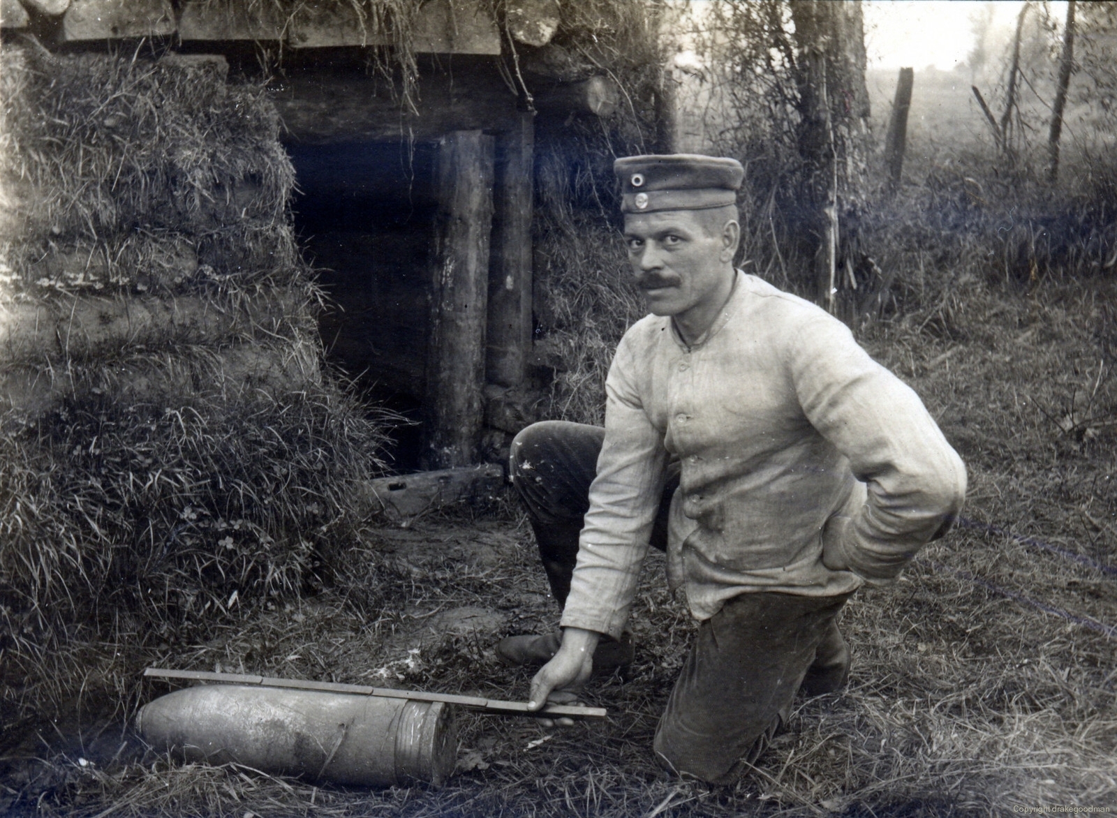 A real pikabushnik - Pick-up headphones, World War I, Projectile