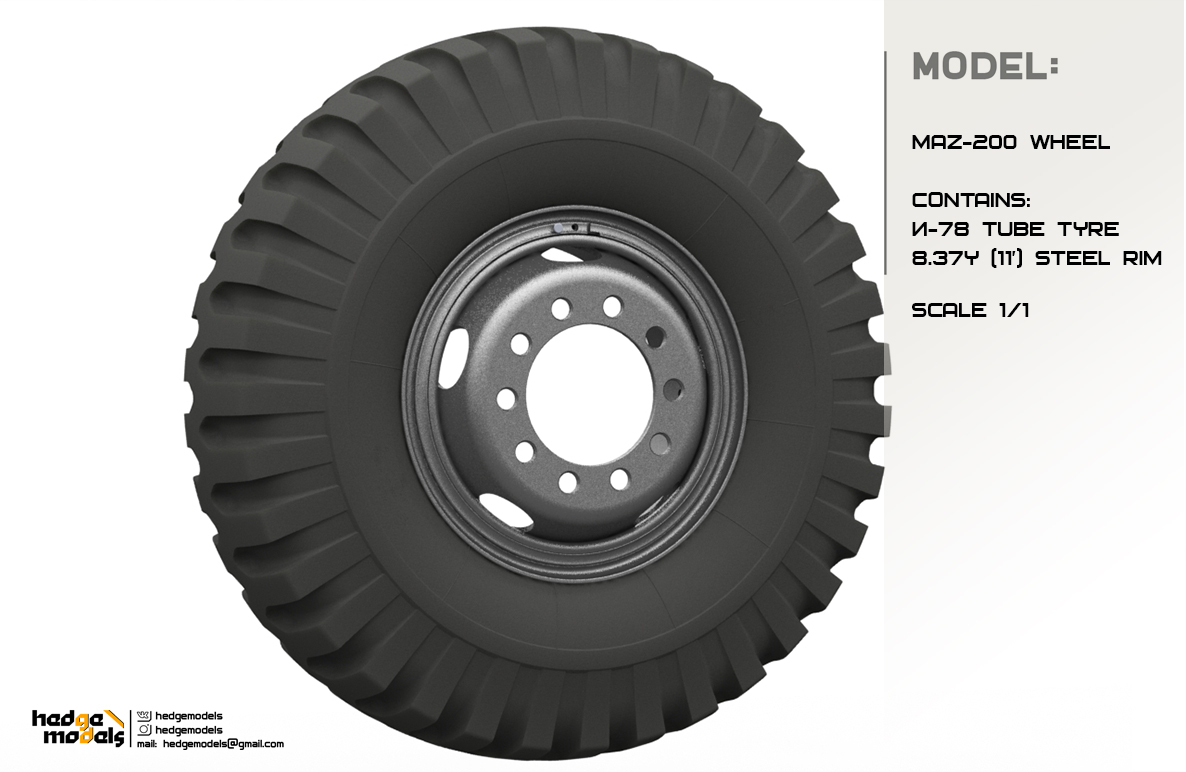 Колесо МАЗ 200 в solidworks | Пикабу