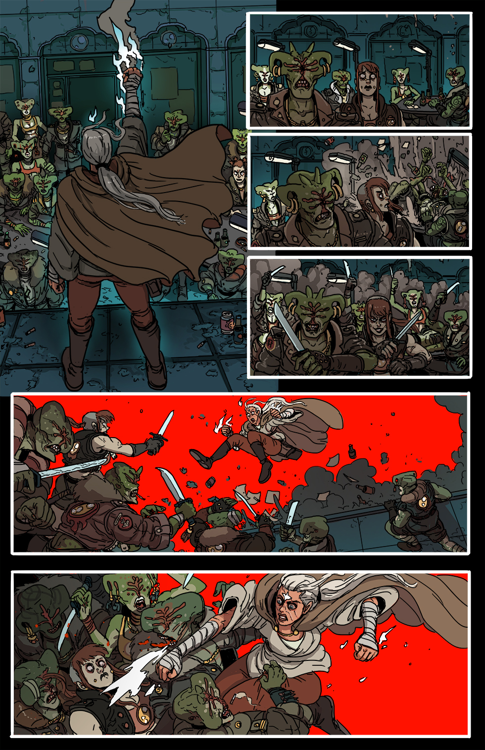 Book 4. Chapter 2 - Comics, Web comic, Translated by myself, Kill Six billion demons, Longpost