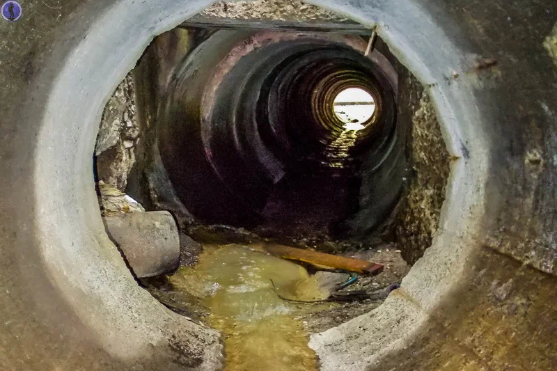 Crawling through the pipes underground: Underground stream Trekhgorny - Khabarovsk, Rainstorm, Abandoned, Yandex Zen, Longpost