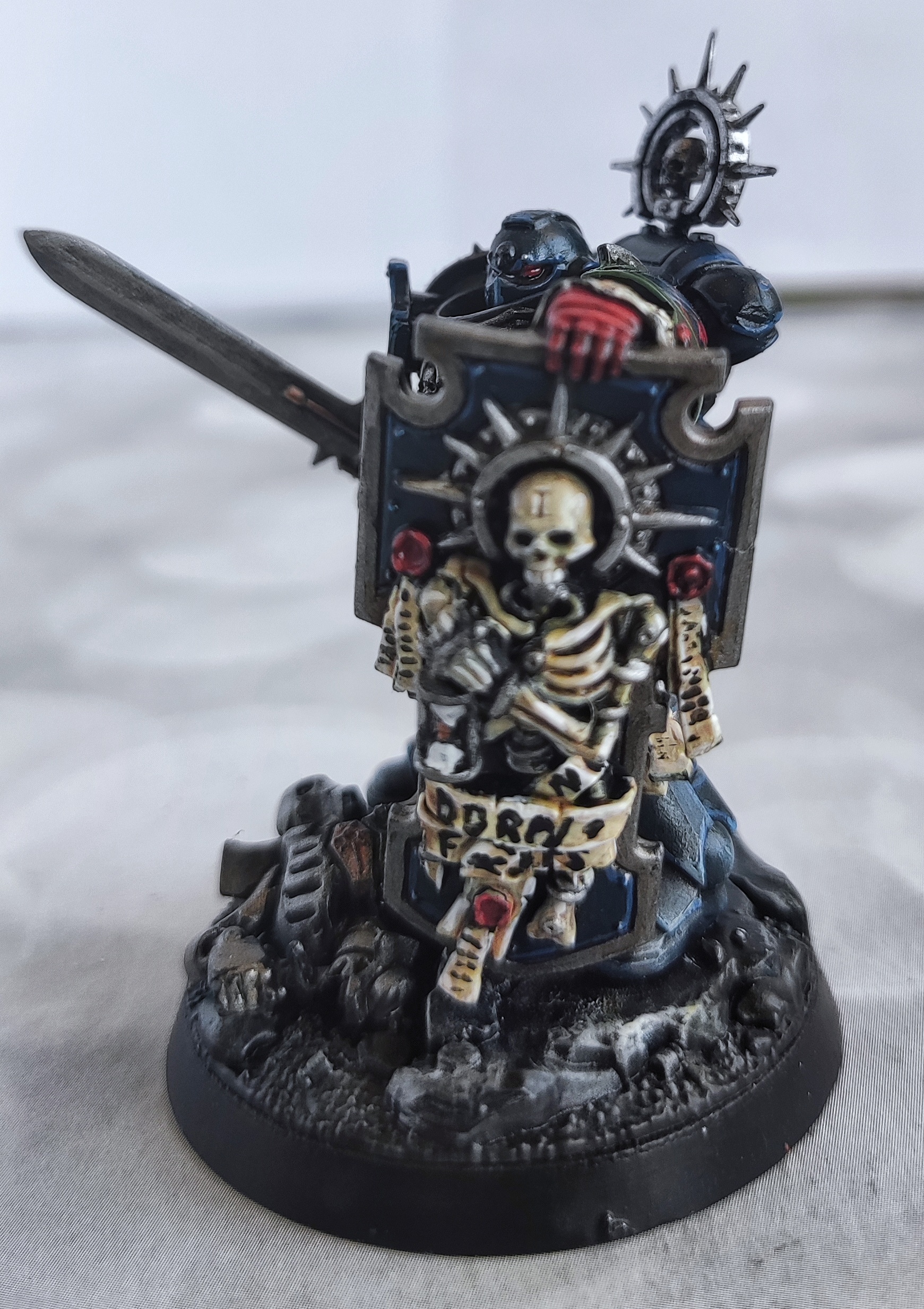 Warhammer paint - My, Warhammer 40k, Painting miniatures, Necrons, Primaris space marines, Imperial fists, Longpost, Crimson Fists